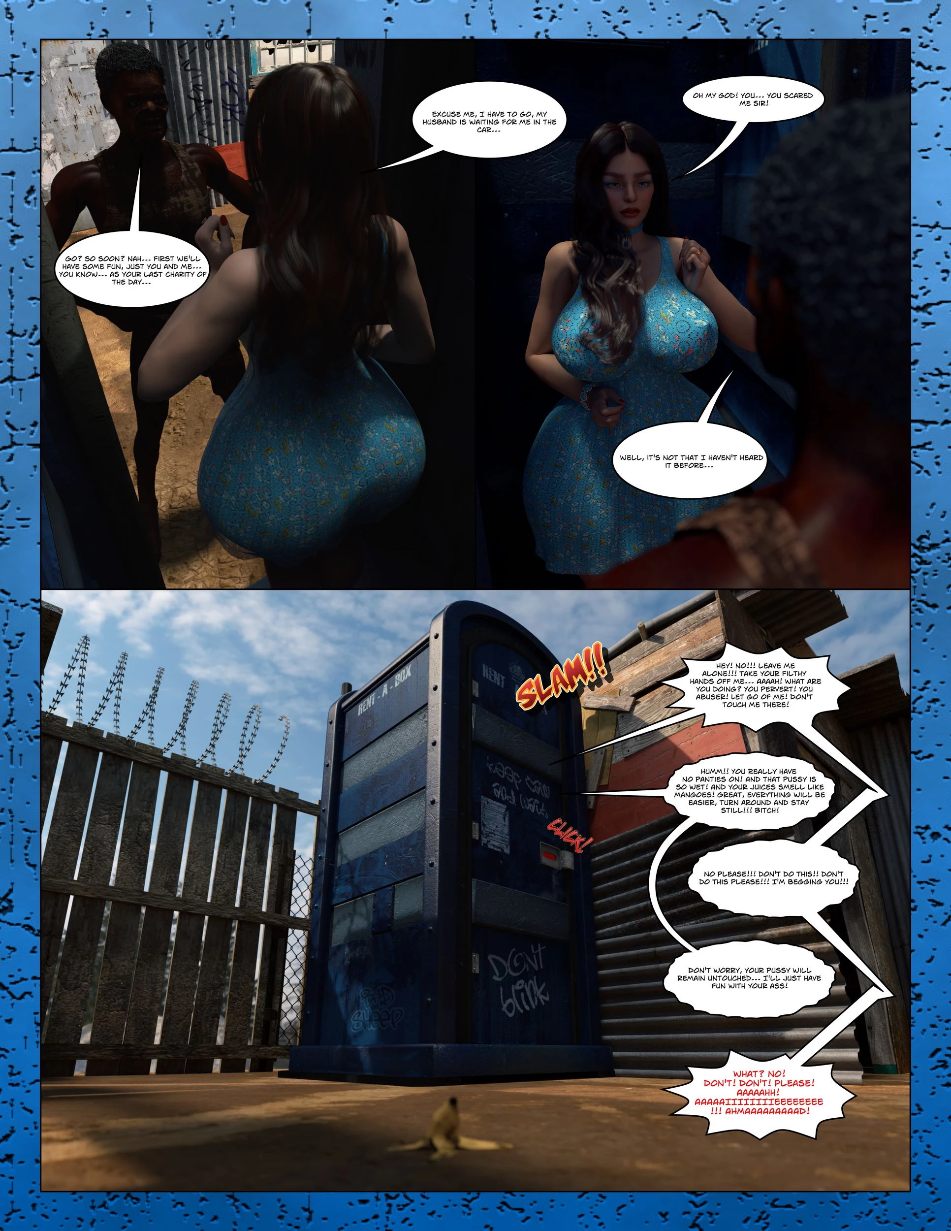 The Anal Queens porn comic picture 38