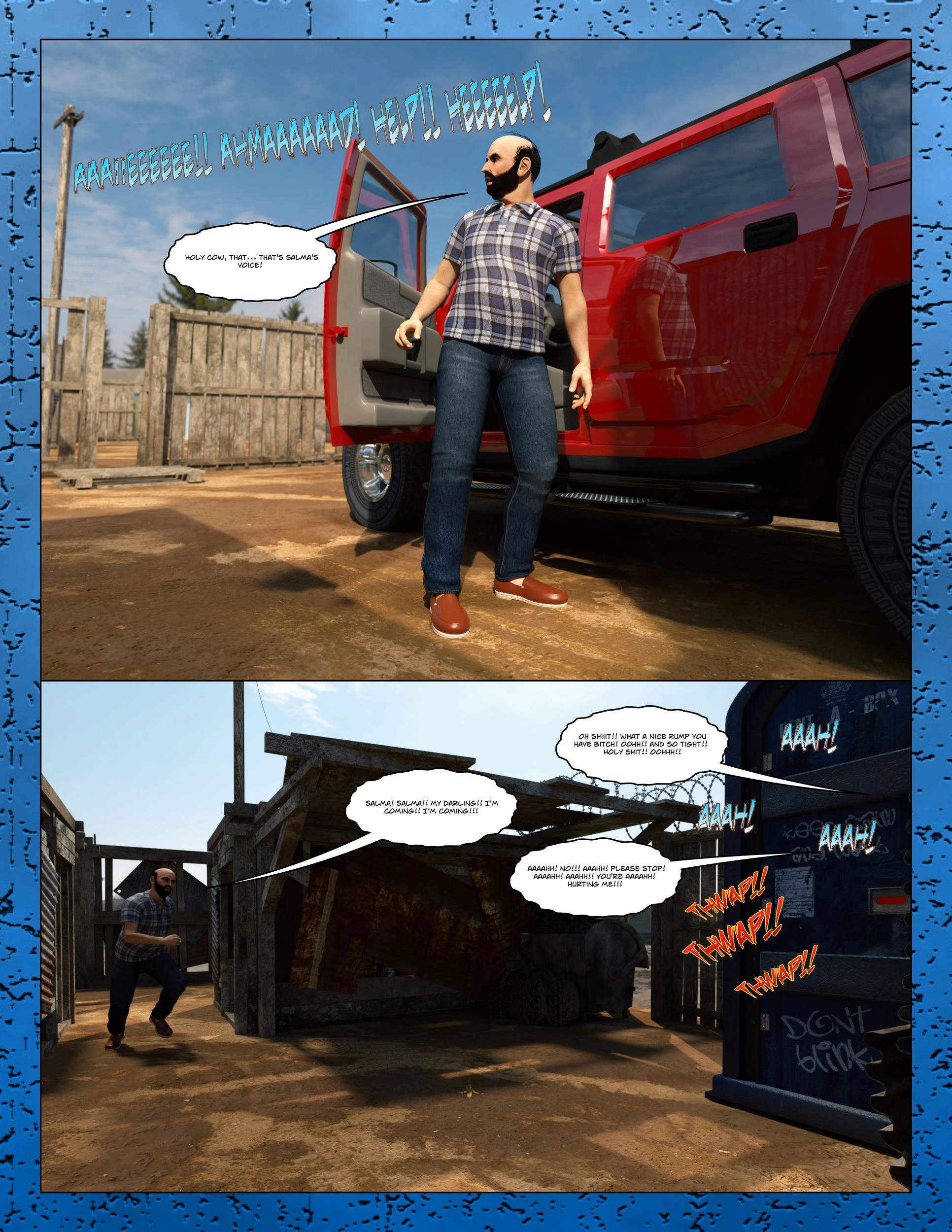 The Anal Queens porn comic picture 39