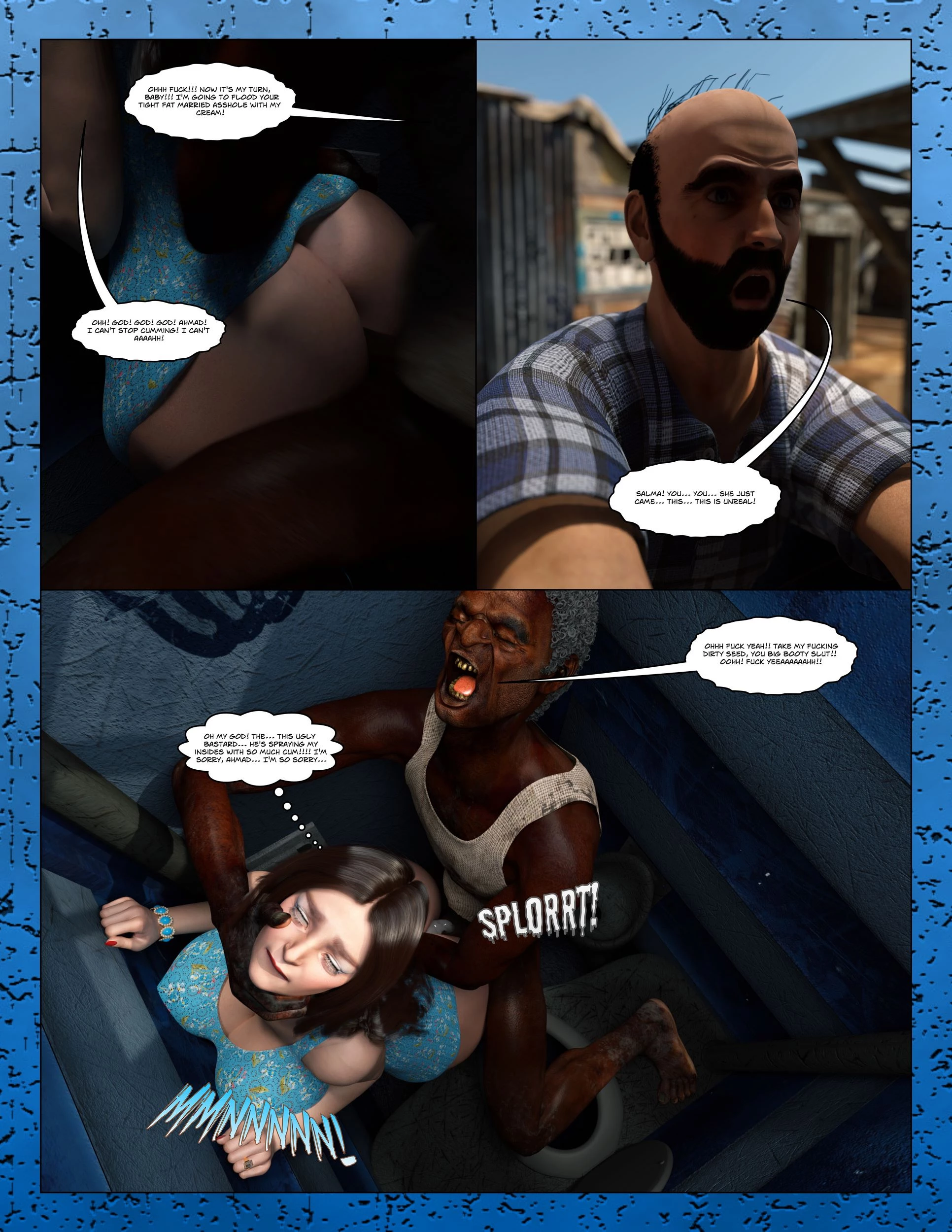 The Anal Queens porn comic picture 44
