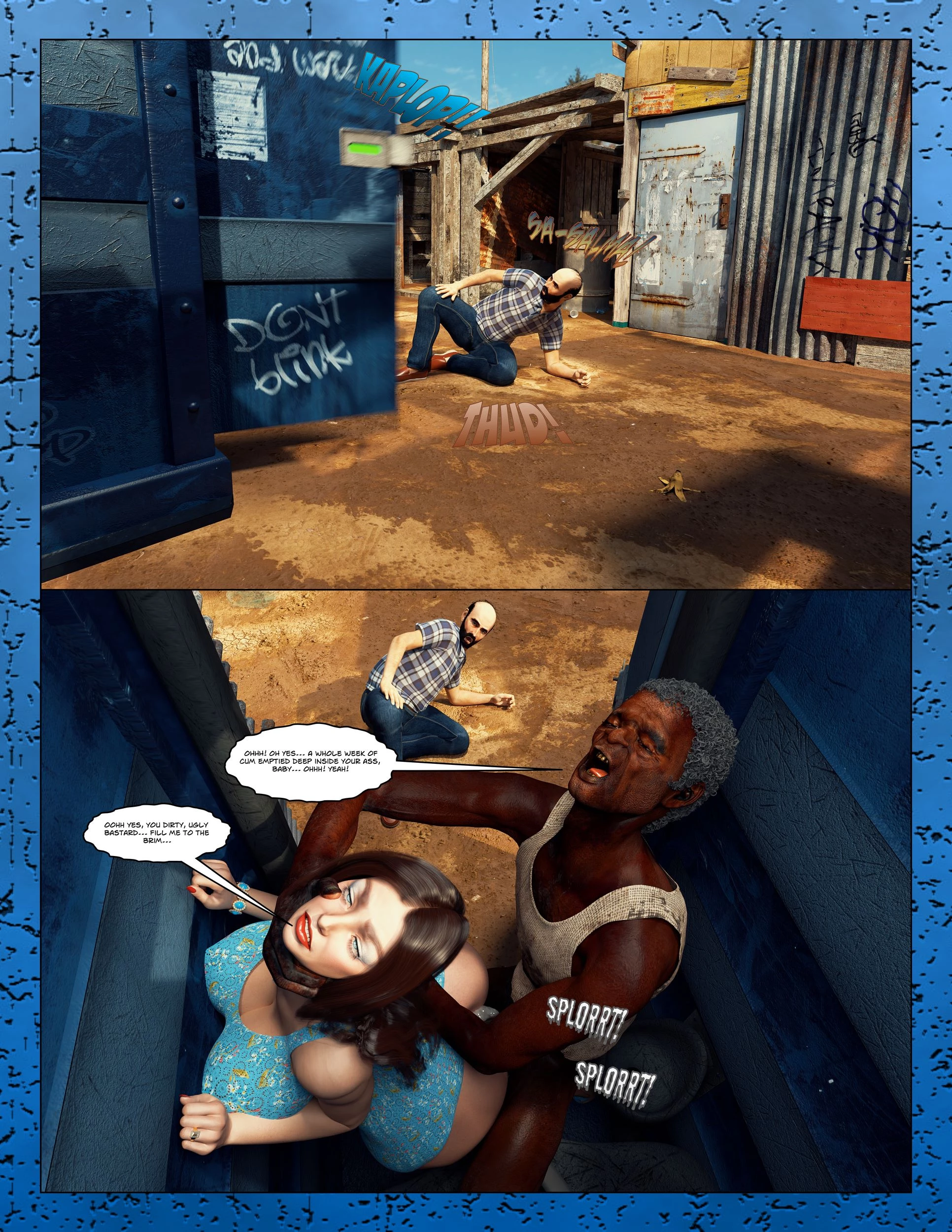 The Anal Queens porn comic picture 45
