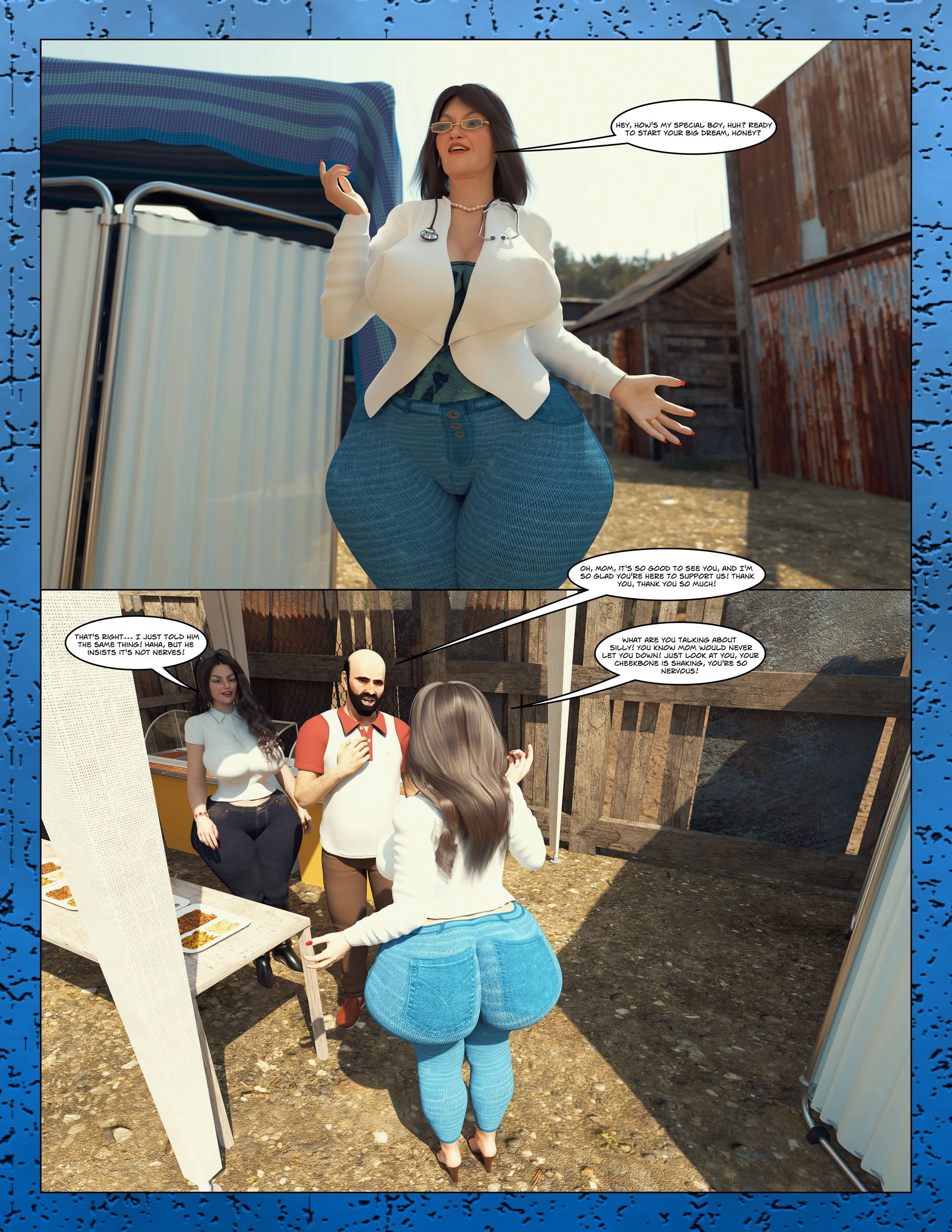 The Anal Queens porn comic picture 8