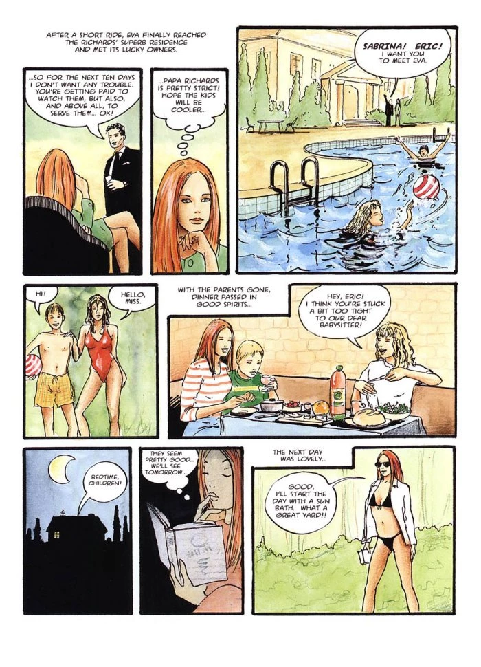 The Babysitter [ENG] porn comic picture 2