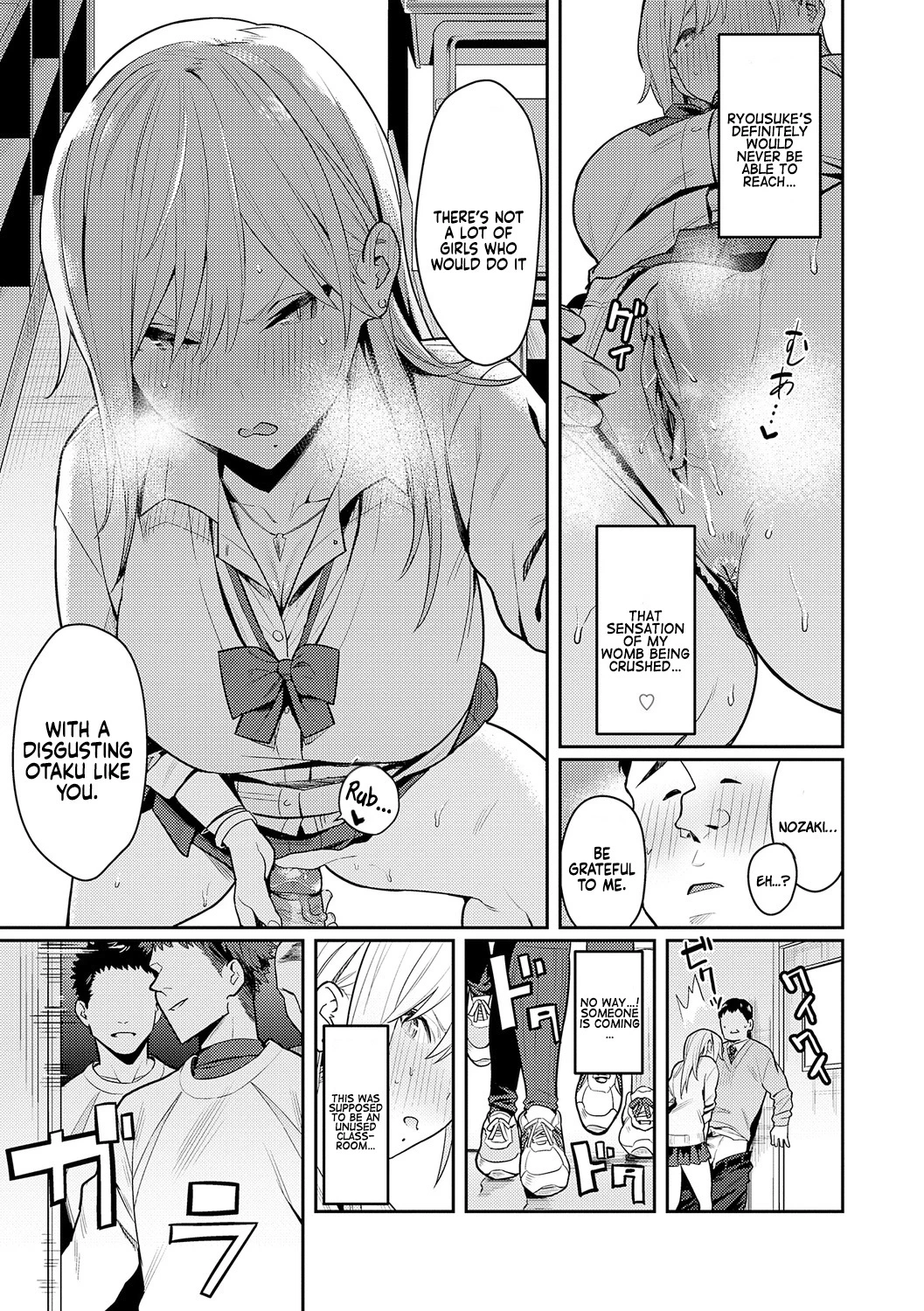 The Beauty and The Beast ~The Gyaru and The Disgusting Otaku (Story thus far) porn comic picture 24