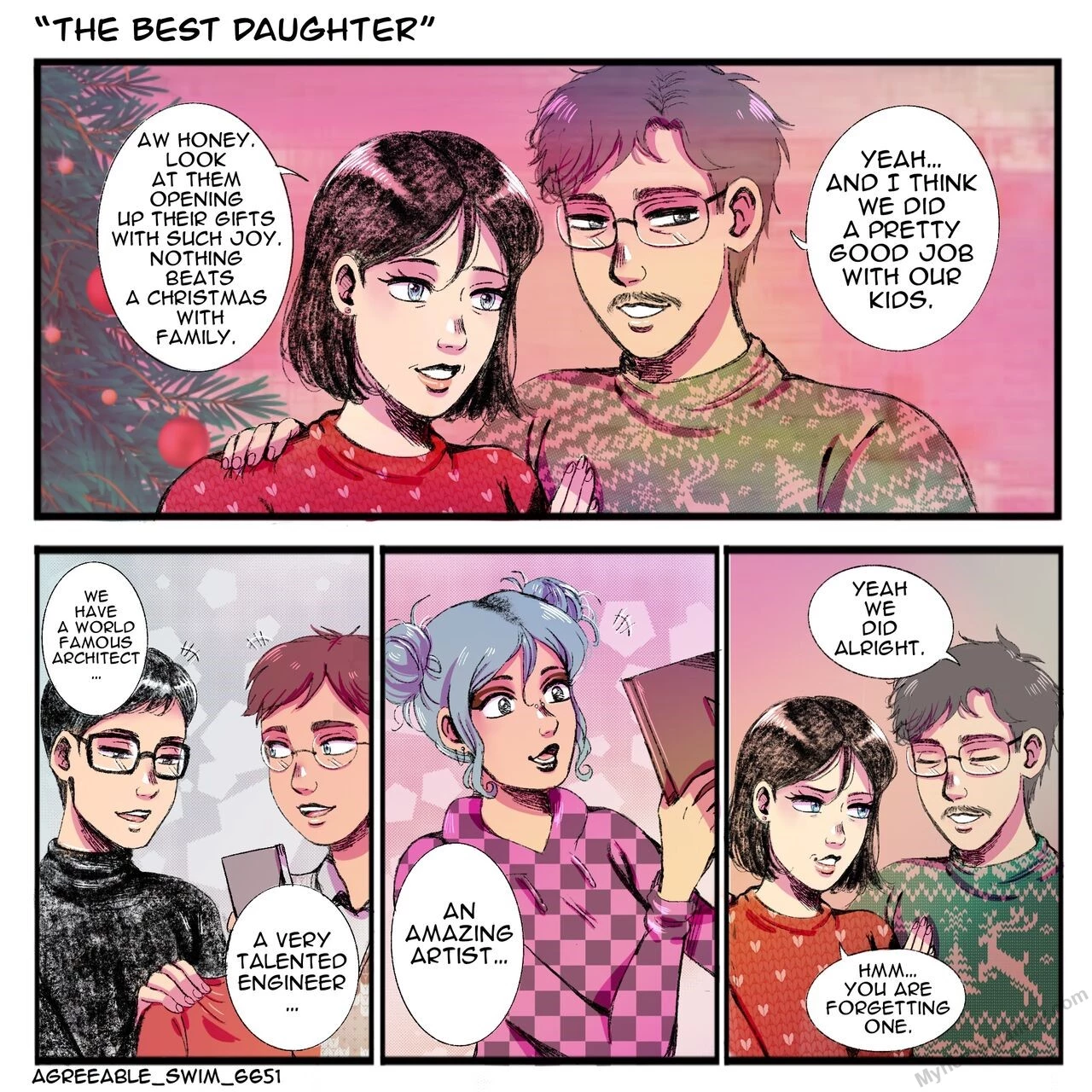The Best Daughter porn comic picture 1