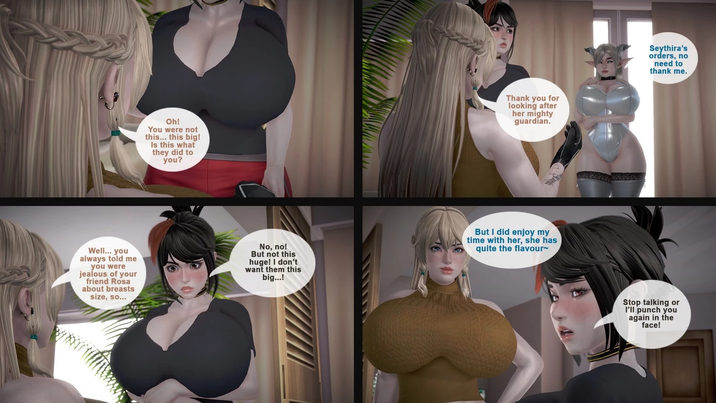 The Black Flower 4 porn comic picture 27