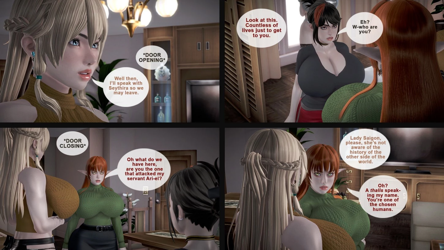 The Black Flower 4 porn comic picture 28