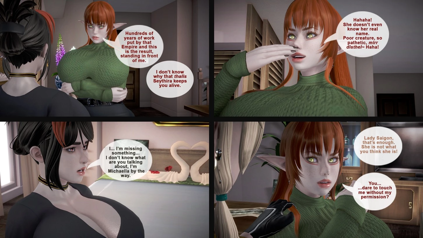 The Black Flower 4 porn comic picture 29