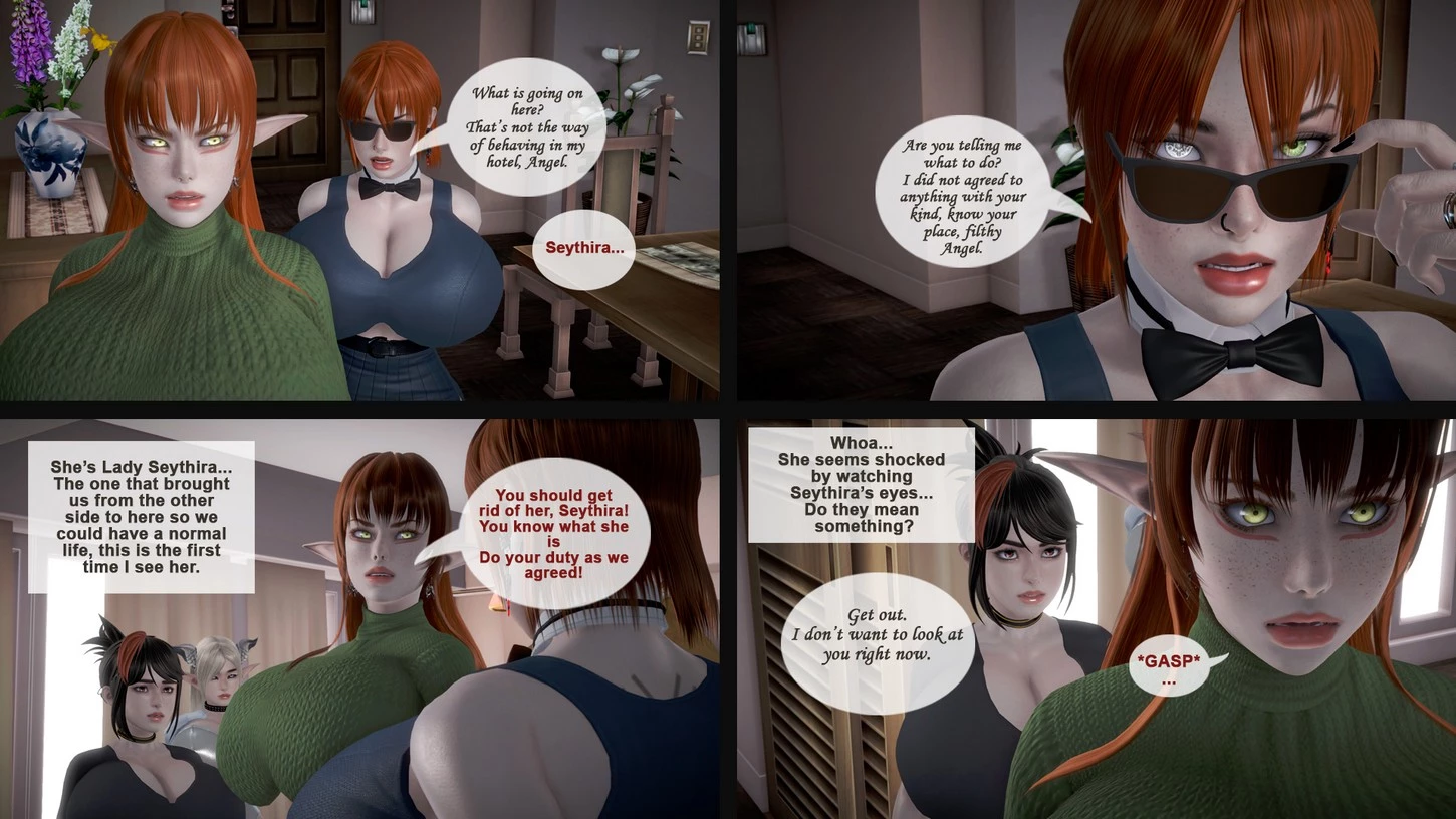The Black Flower 4 porn comic picture 31