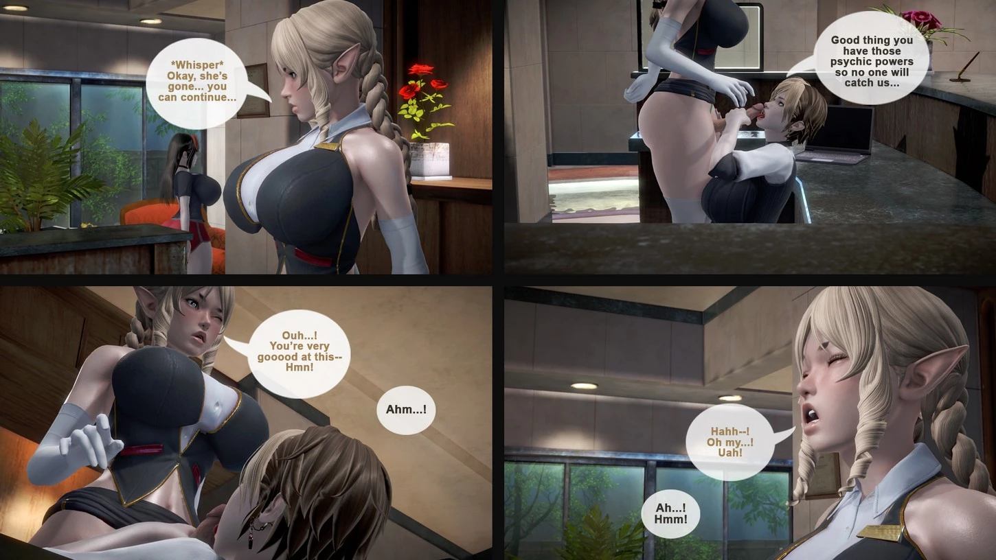 The Black Flower 4 porn comic picture 40