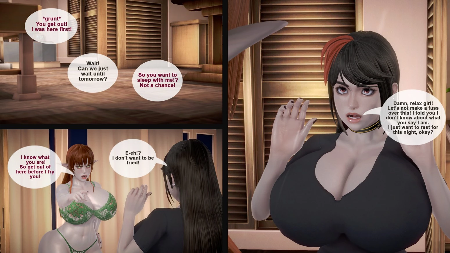 The Black Flower 5 porn comic picture 2