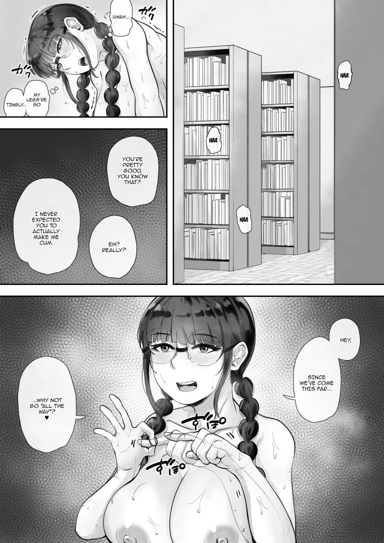 The Busty Library Committee President Is Very Interested In Lewd Stuff | Kyonyuu no Tosho Iinchou wa Ecchi na Koto ni Kyoumi Shinshin porn comic picture 18