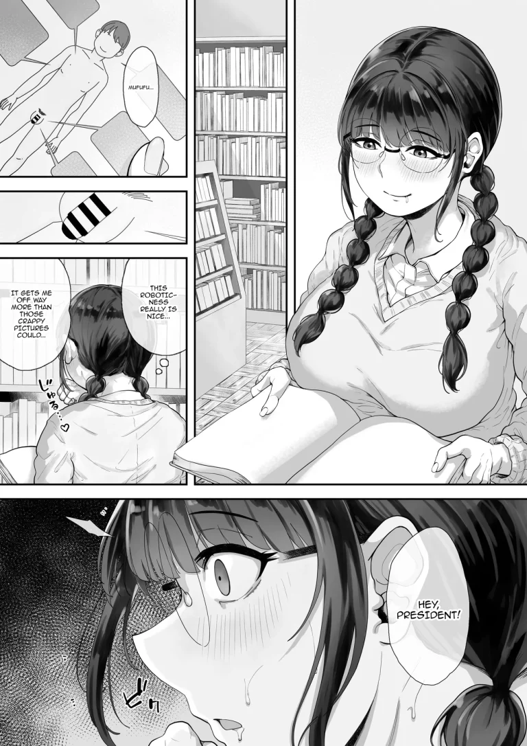 The Busty Library Committee President Is Very Interested In Lewd Stuff | Kyonyuu no Tosho Iinchou wa Ecchi na Koto ni Kyoumi Shinshin porn comic picture 2