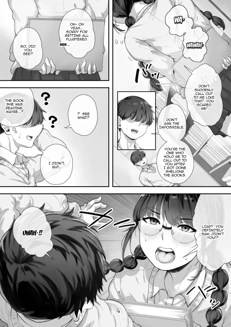 The Busty Library Committee President Is Very Interested In Lewd Stuff | Kyonyuu no Tosho Iinchou wa Ecchi na Koto ni Kyoumi Shinshin porn comic picture 3