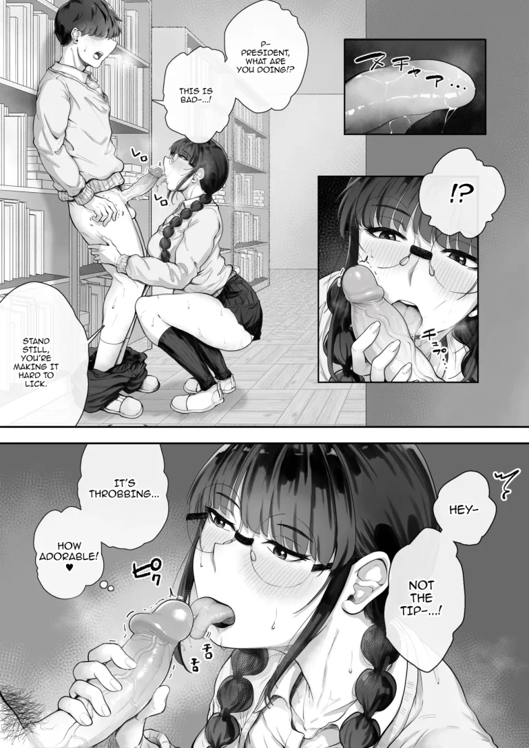 The Busty Library Committee President Is Very Interested In Lewd Stuff | Kyonyuu no Tosho Iinchou wa Ecchi na Koto ni Kyoumi Shinshin porn comic picture 8