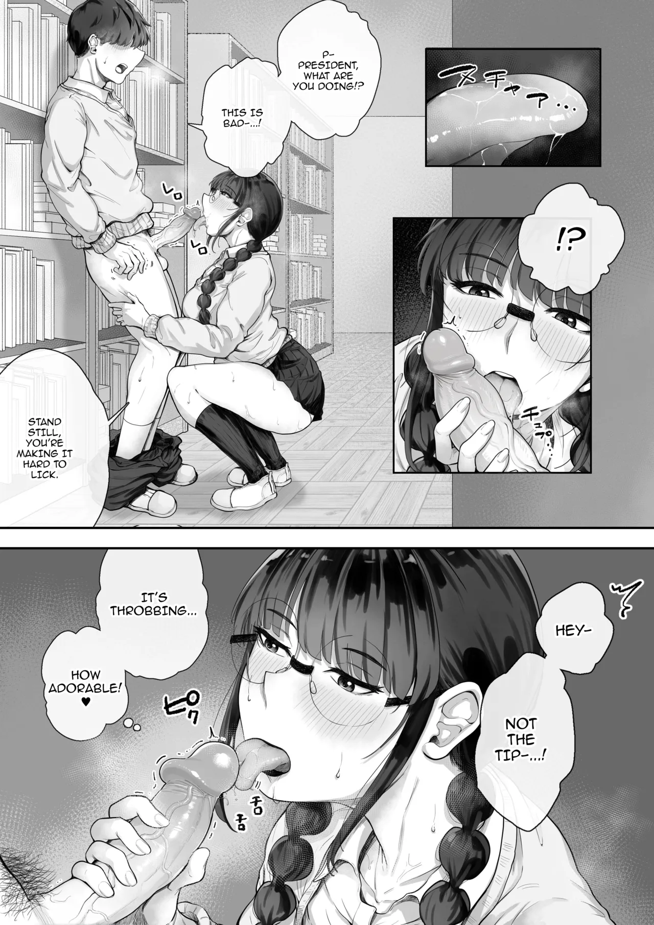 The Busty Library Committee President Is Very Interested In Lewd Stuff | Kyonyuu no Tosho Iinchou wa Ecchi na Koto ni Kyoumi Shinshin porn comic picture 8