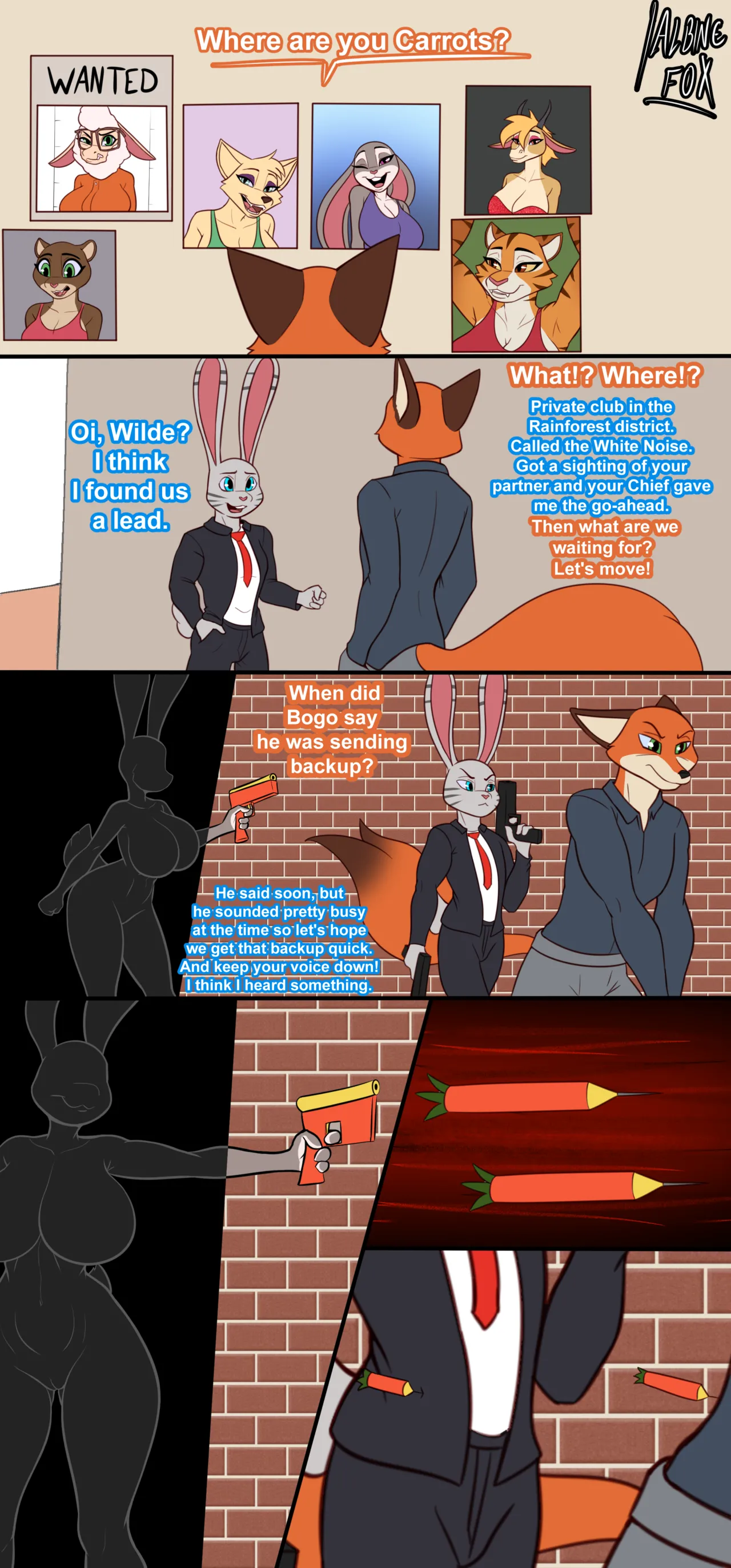 The case of the White Noise porn comic picture 15