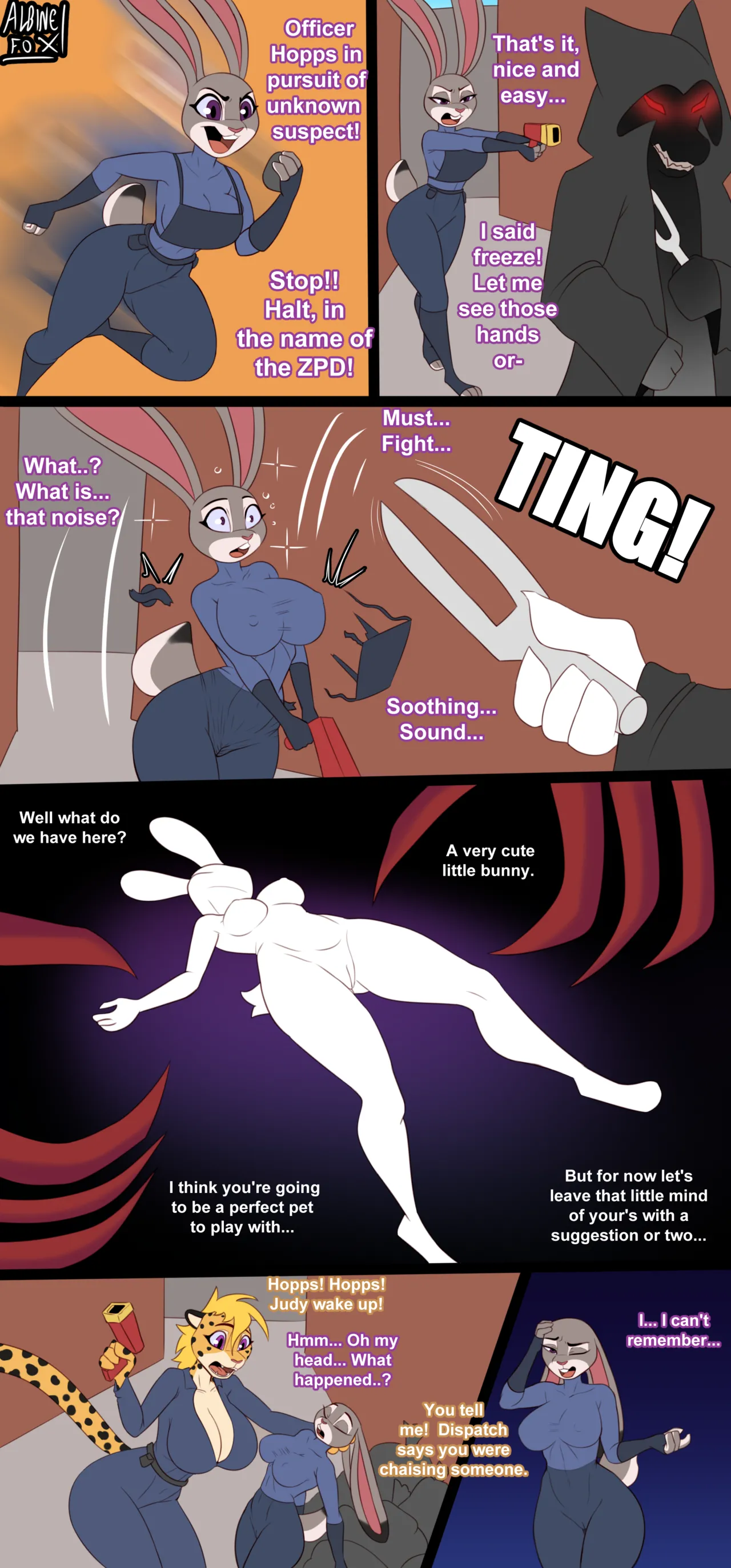 The case of the White Noise porn comic picture 2