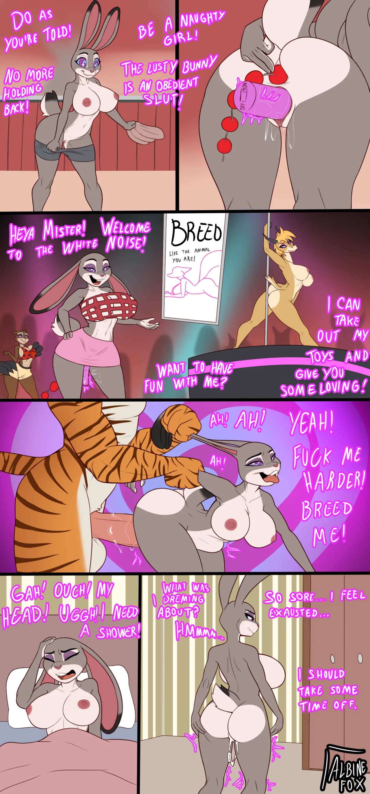 The case of the White Noise porn comic picture 4