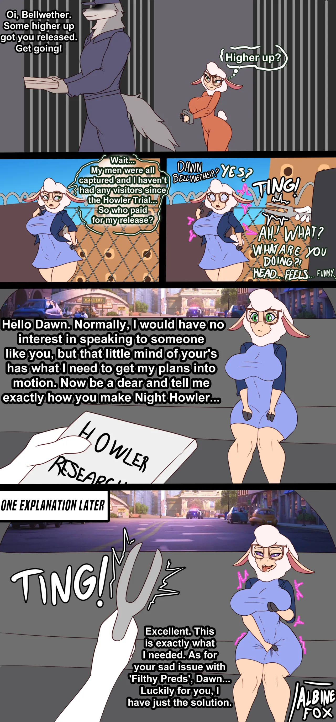 The case of the White Noise porn comic picture 5