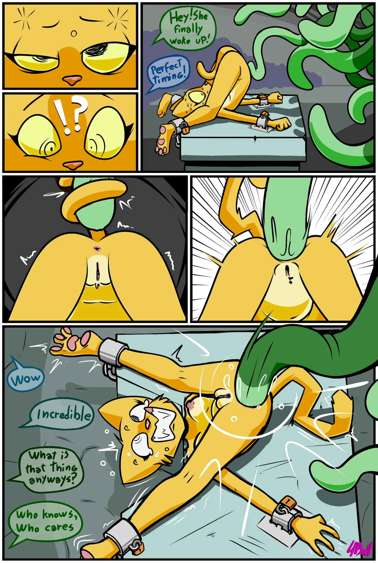 The Cultist Katia: Anxiety porn comic picture 12