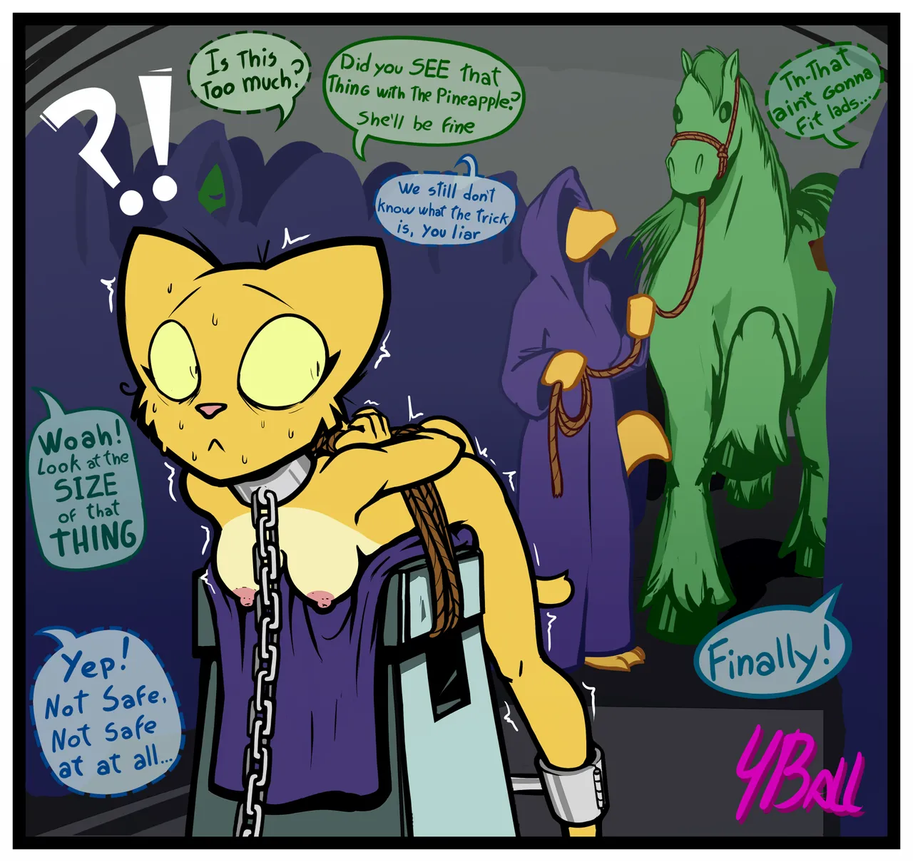 The Cultist Katia: Anxiety porn comic picture 2