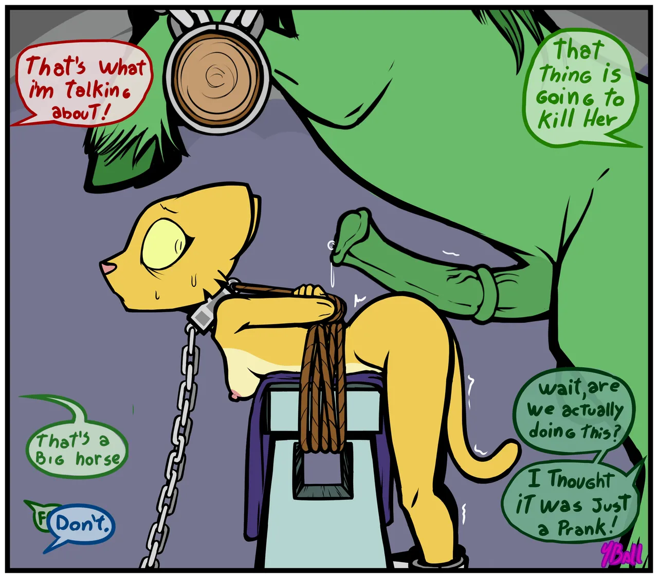 The Cultist Katia: Anxiety porn comic picture 3