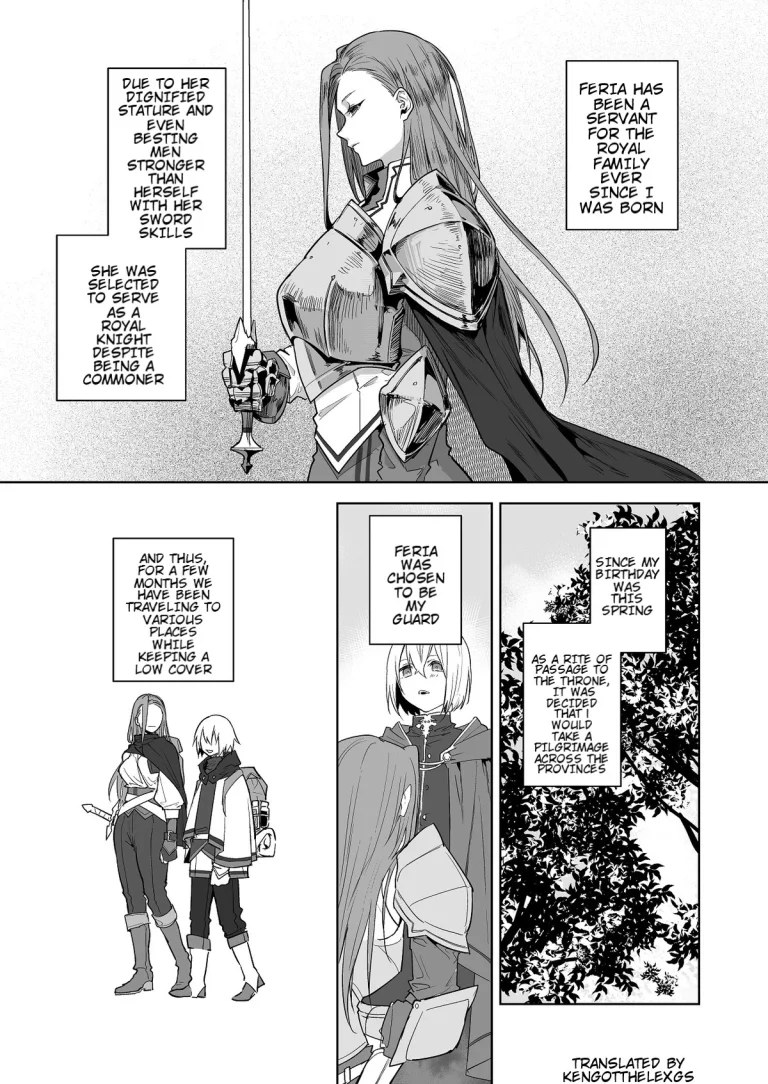 The Day the Relationship Between the Female Knight and the Prince Breaks porn comic picture 1