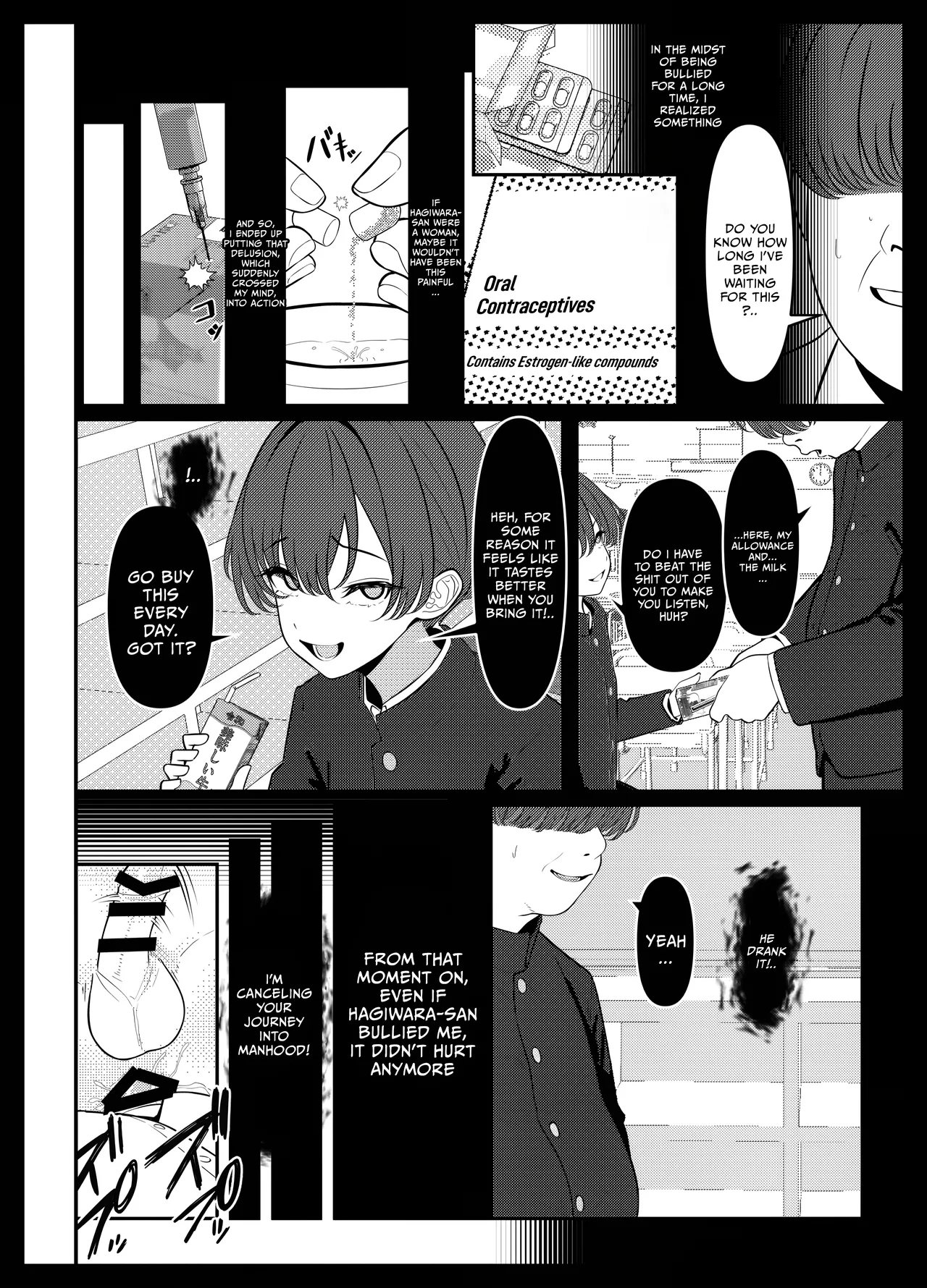 The Delinquent Who Bullied Me in School Became My Subordinate | Gakusei Jidai, Boku o Ijimeteita Yankee ga Buka toshite Haittekita Ken porn comic picture 23