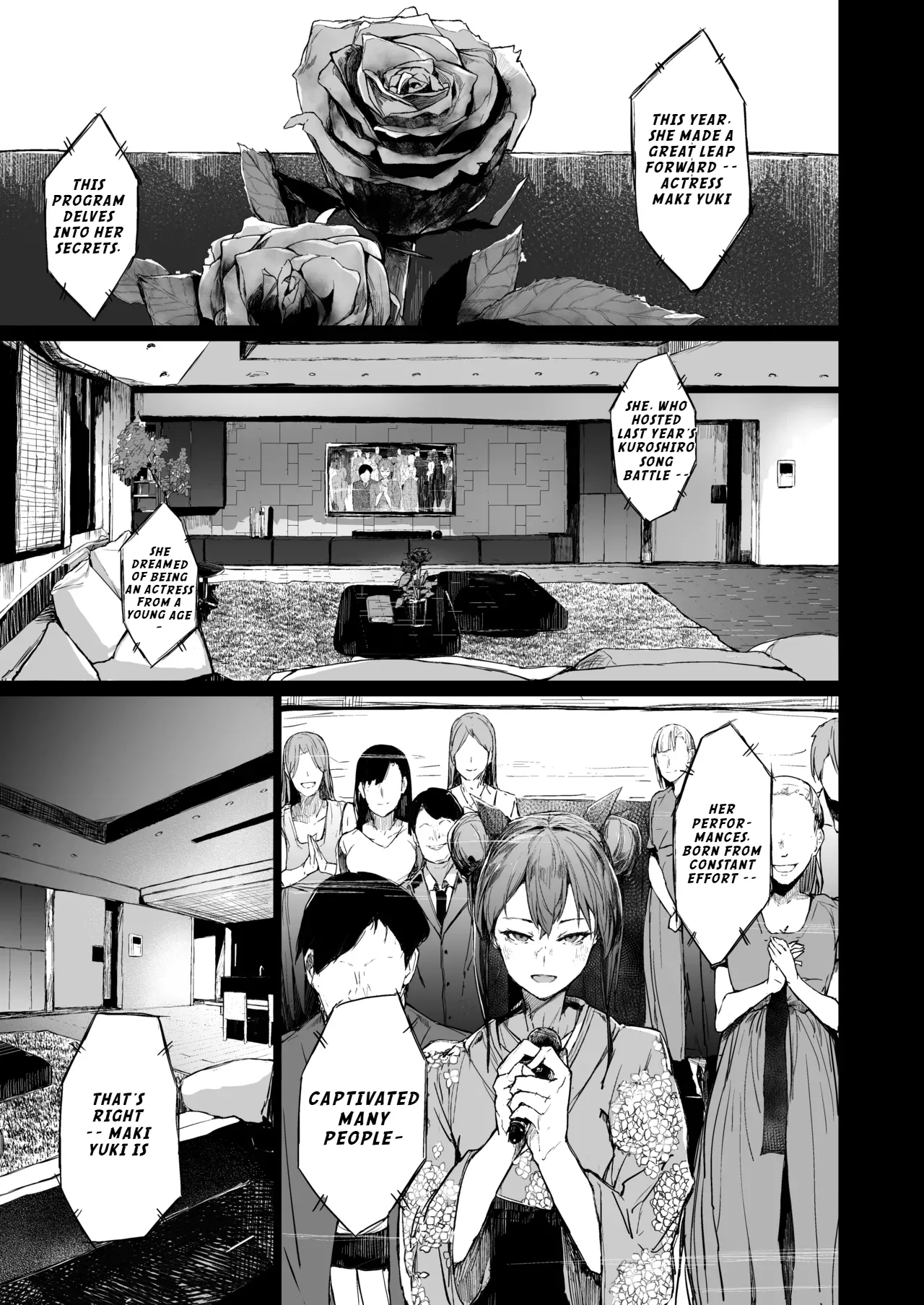 The Downfall of an Actress Corrupted by Pleasure 2 | Kairaku Ochi shita Joyuu no Matsuro Kouhen porn comic picture 3