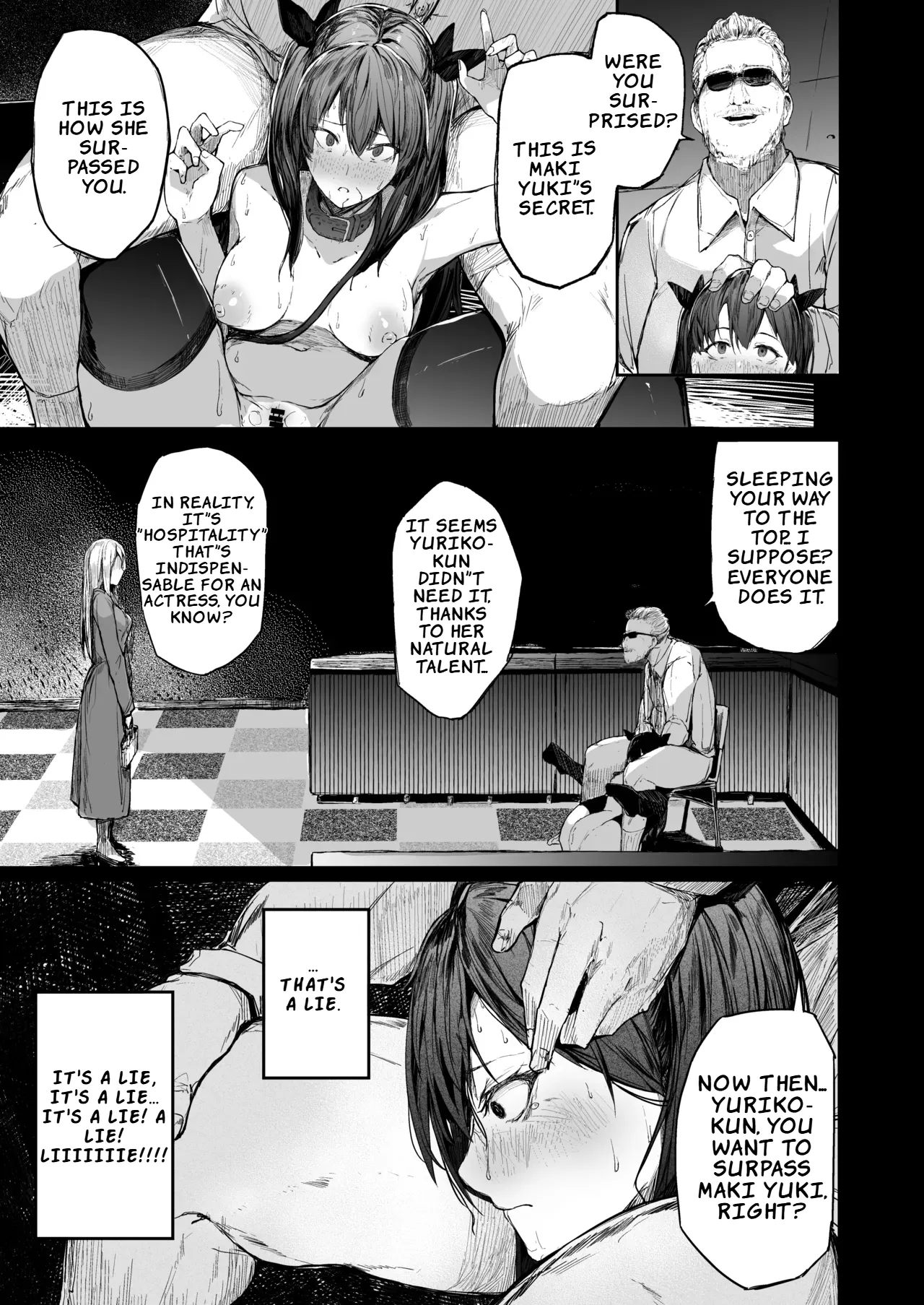 The Downfall of an Actress Corrupted by Pleasure 2 | Kairaku Ochi shita Joyuu no Matsuro Kouhen porn comic picture 37