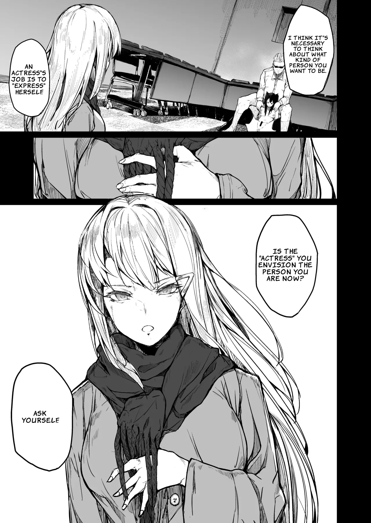 The Downfall of an Actress Corrupted by Pleasure 2 | Kairaku Ochi shita Joyuu no Matsuro Kouhen porn comic picture 39