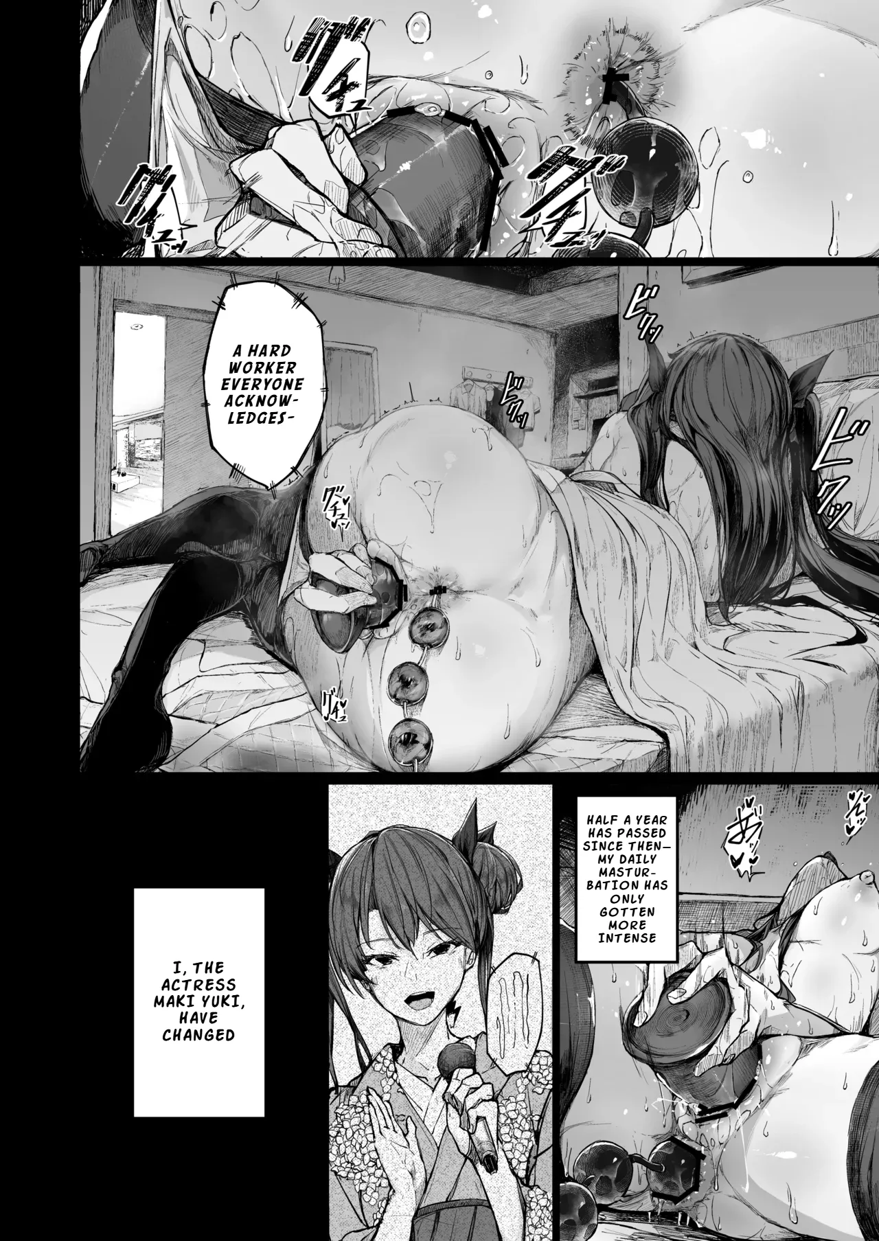 The Downfall of an Actress Corrupted by Pleasure 2 | Kairaku Ochi shita Joyuu no Matsuro Kouhen porn comic picture 4