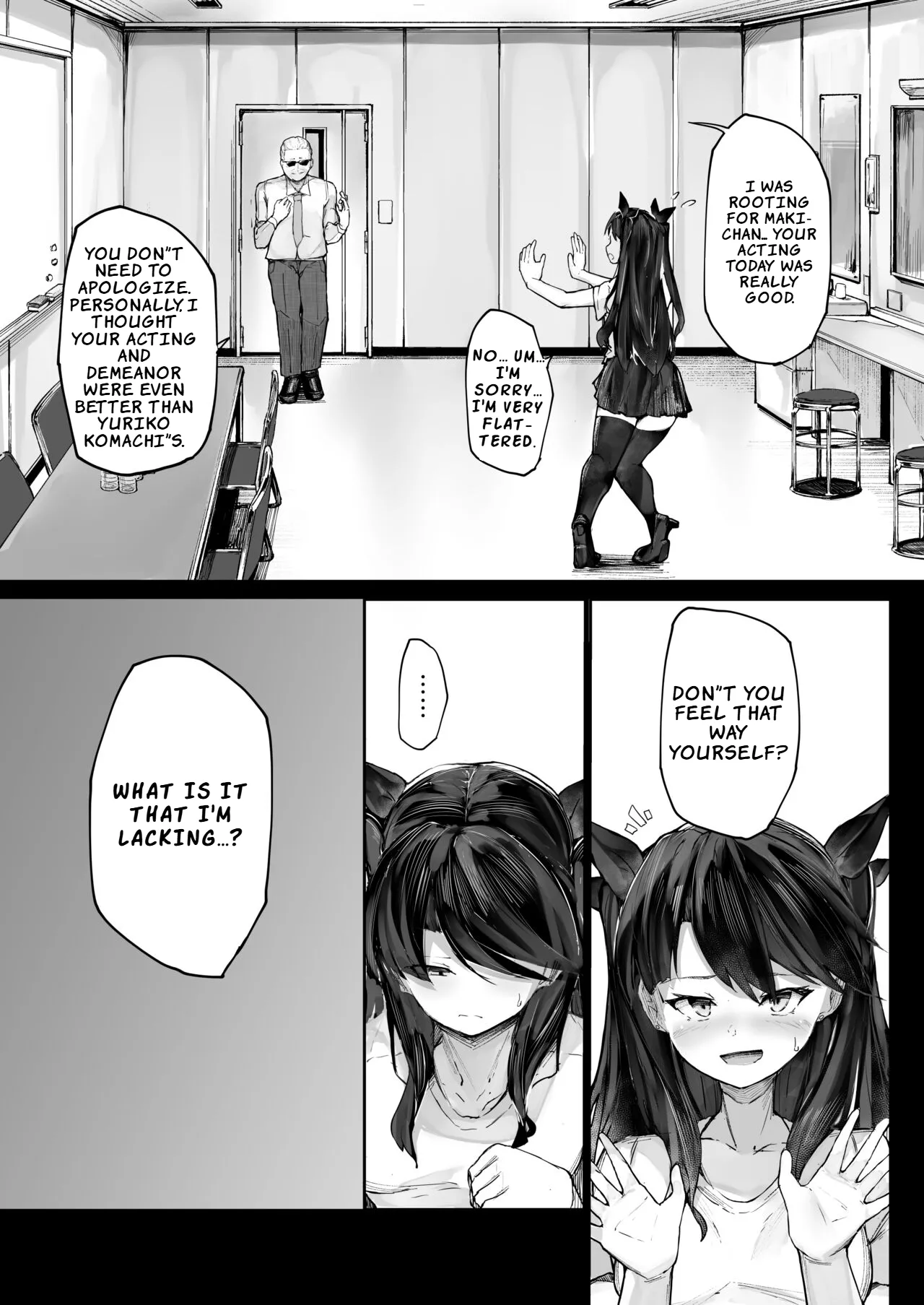 The Downfall of an Actress Corrupted by Pleasure | Kairaku Ochi shita Joyuu no Matsuro Zenpen porn comic picture 10