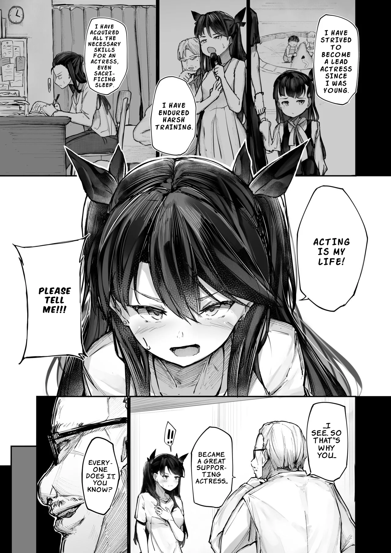 The Downfall of an Actress Corrupted by Pleasure | Kairaku Ochi shita Joyuu no Matsuro Zenpen porn comic picture 11