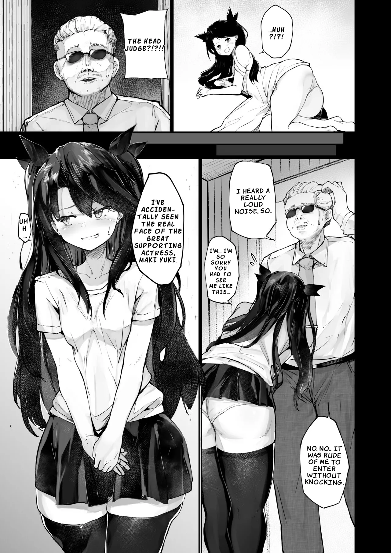 The Downfall of an Actress Corrupted by Pleasure | Kairaku Ochi shita Joyuu no Matsuro Zenpen porn comic picture 9