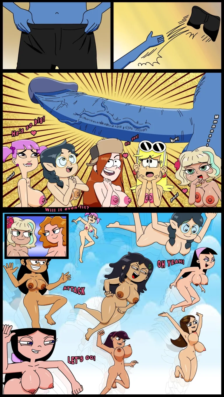 The Dream Harem porn comic picture 3