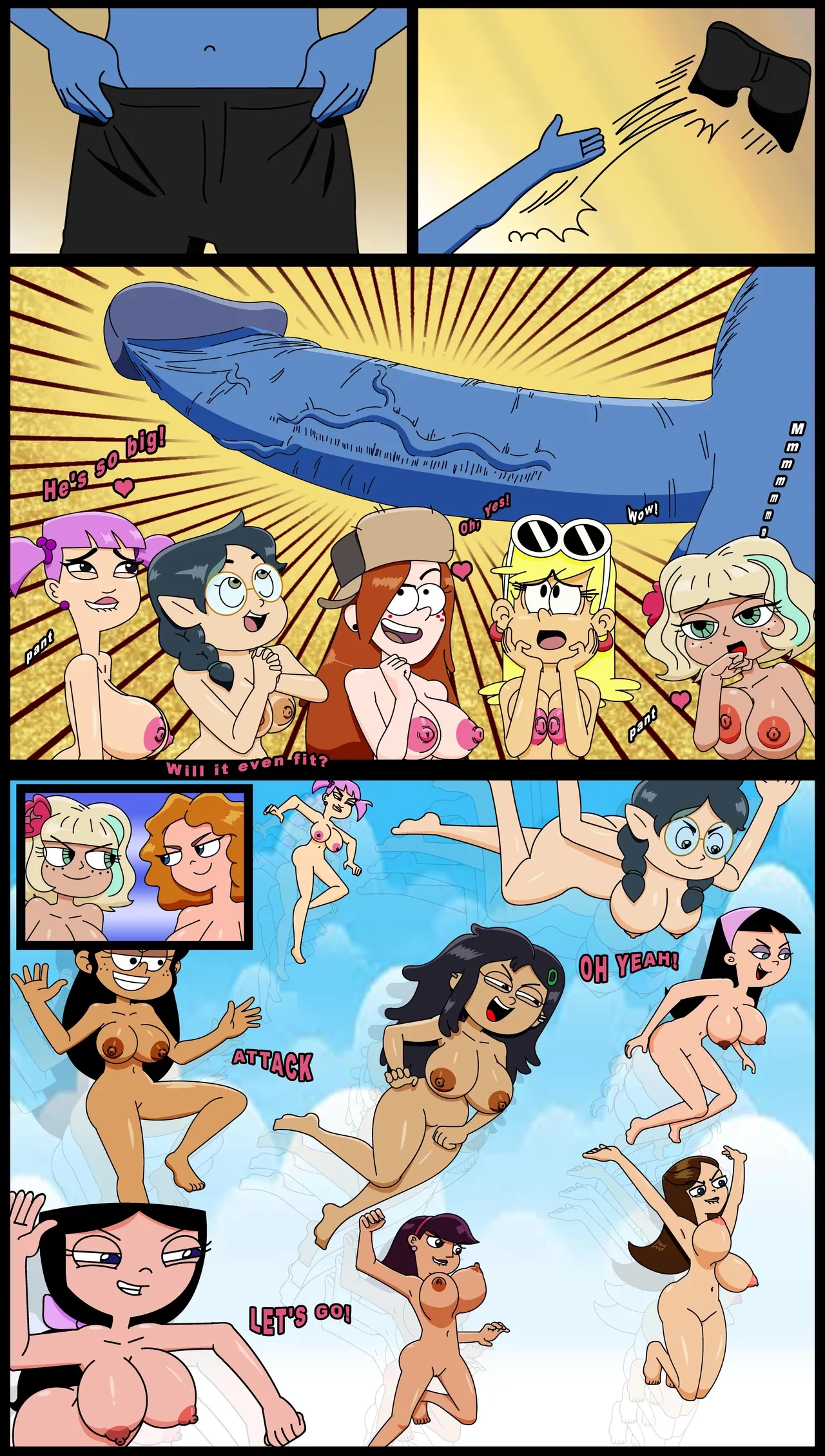 The Dream Harem porn comic picture 3