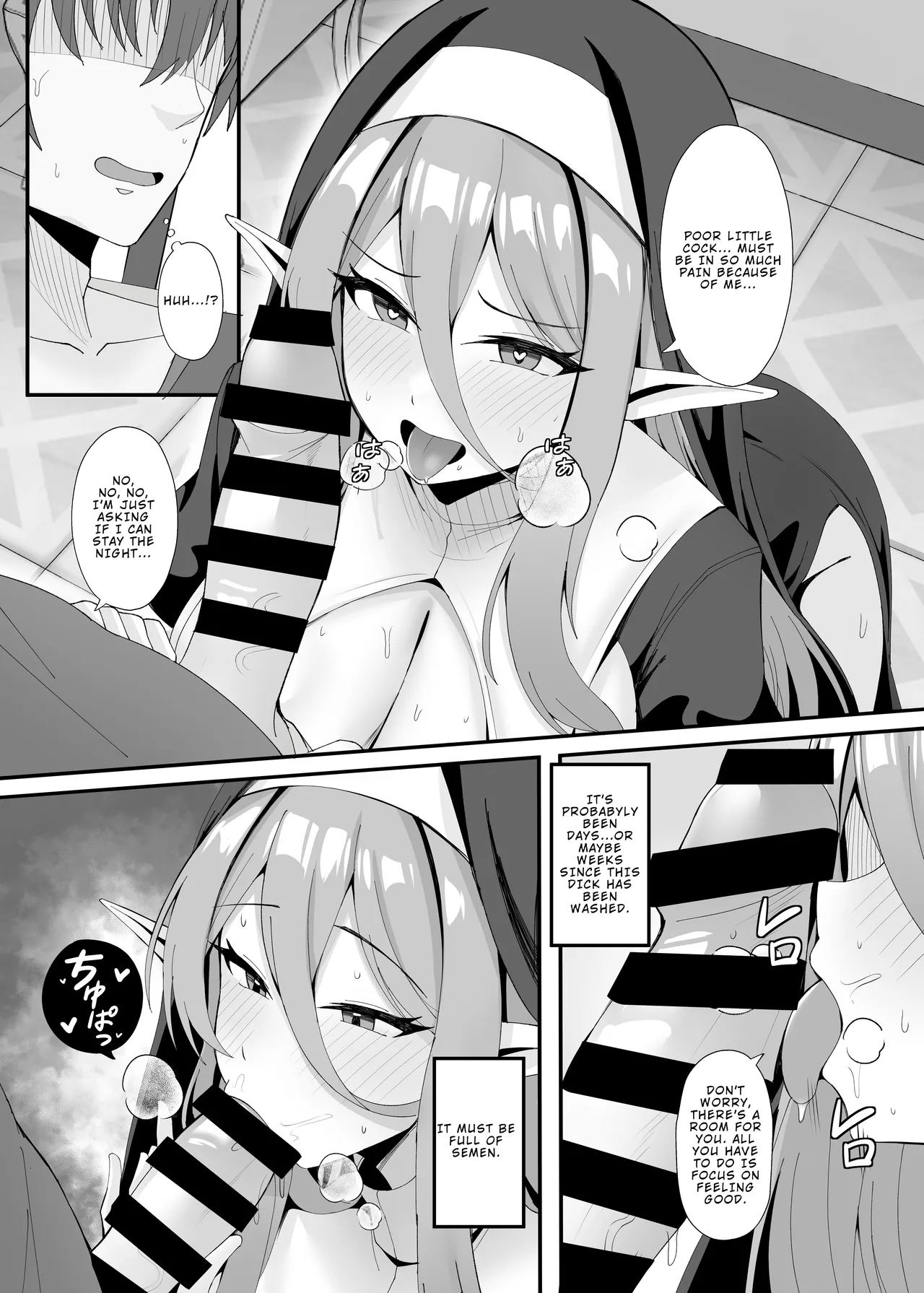 The Elf Sister in Heat is Aroused Every Day | Hatsujouki no Elf Sister wa Mainichi Joukachuu porn comic picture 13