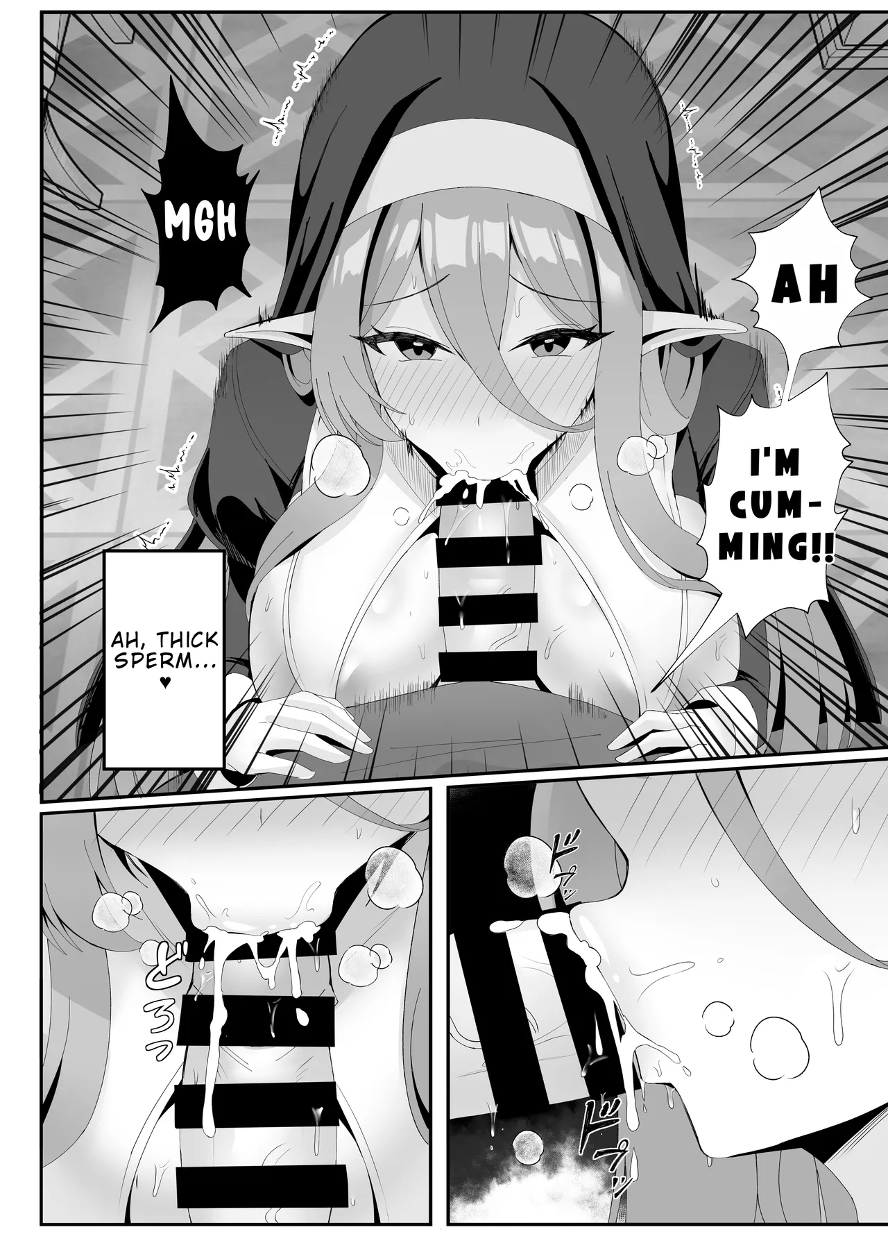 The Elf Sister in Heat is Aroused Every Day | Hatsujouki no Elf Sister wa Mainichi Joukachuu porn comic picture 15