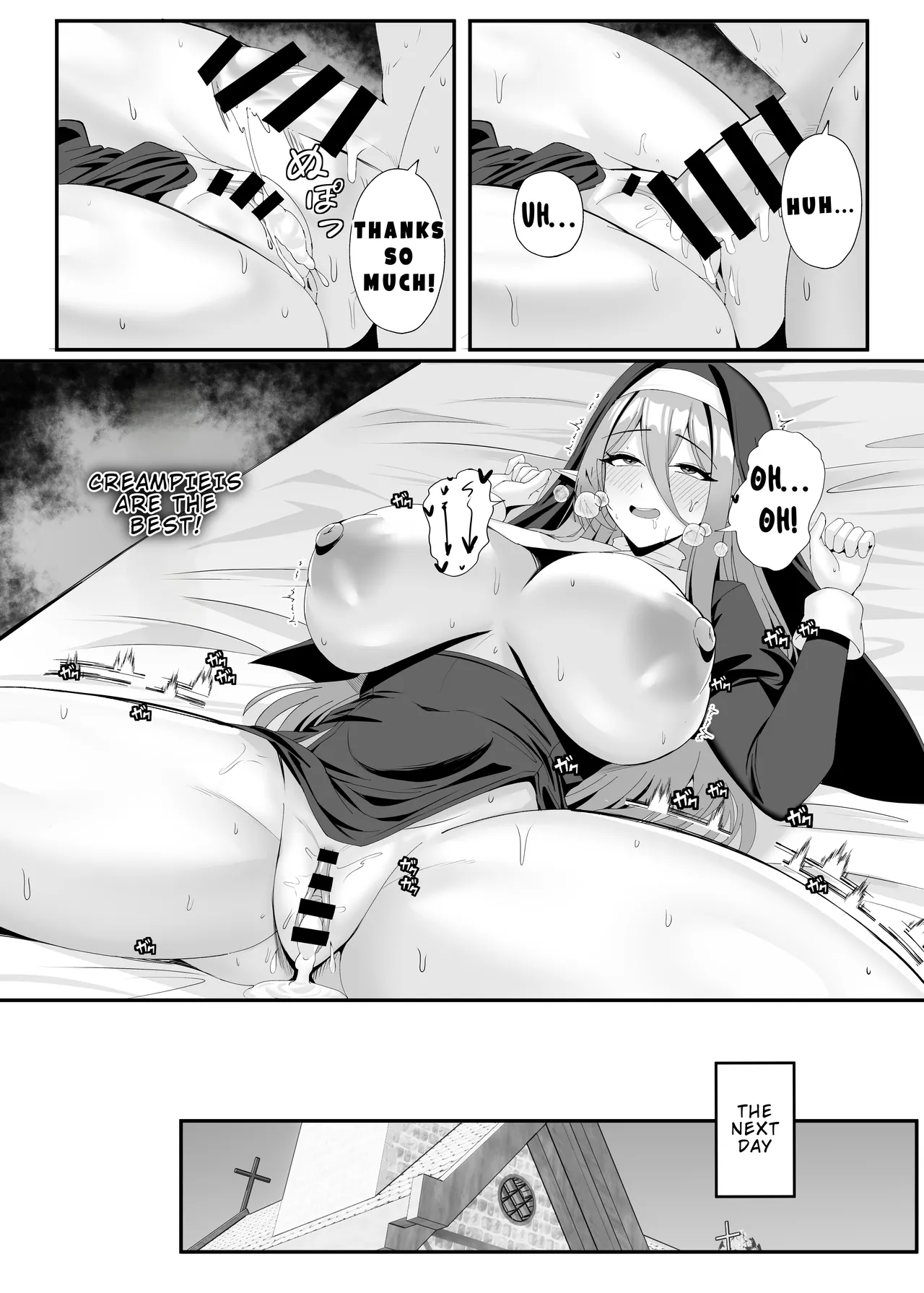 The Elf Sister in Heat is Aroused Every Day | Hatsujouki no Elf Sister wa Mainichi Joukachuu porn comic picture 23