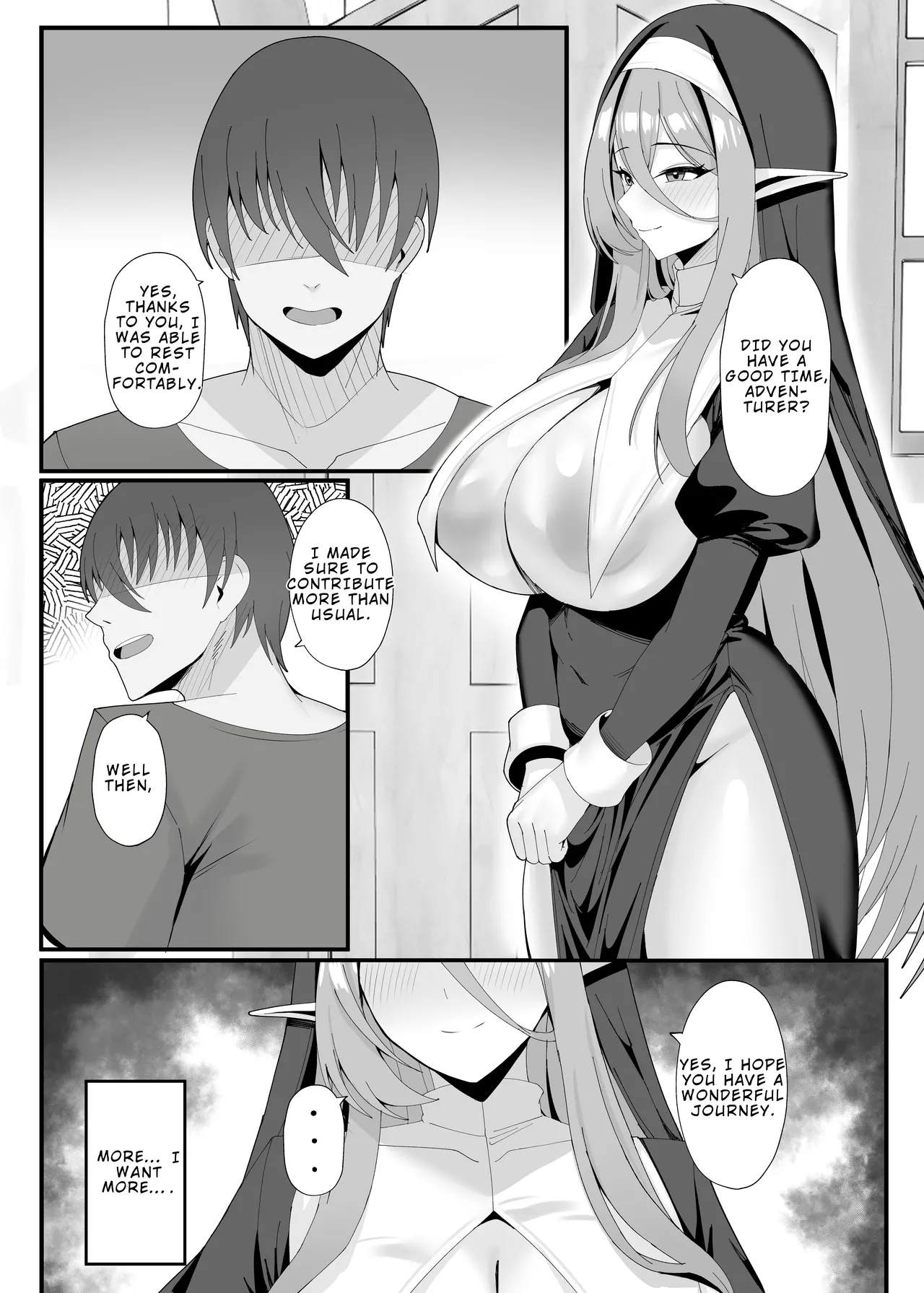 The Elf Sister in Heat is Aroused Every Day | Hatsujouki no Elf Sister wa Mainichi Joukachuu porn comic picture 24