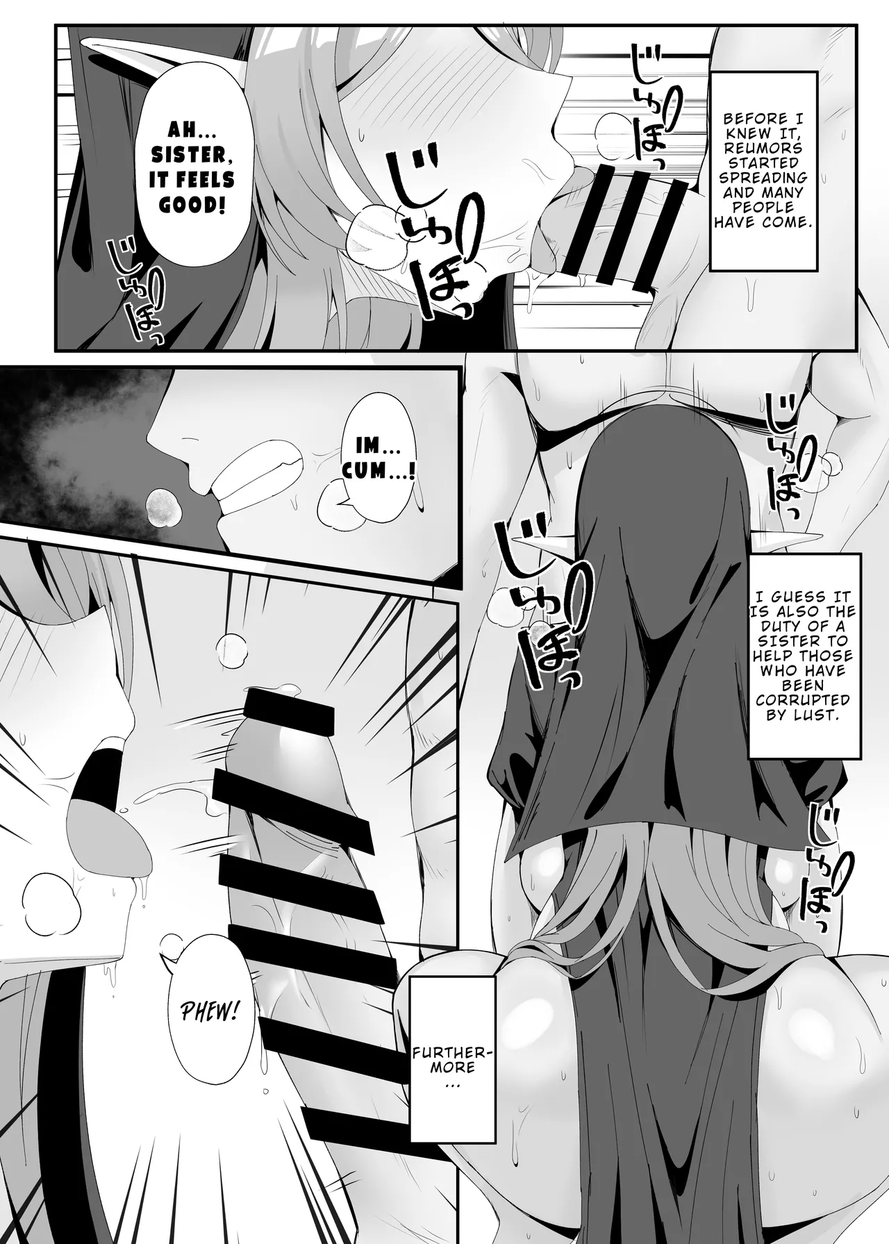 The Elf Sister in Heat is Aroused Every Day | Hatsujouki no Elf Sister wa Mainichi Joukachuu porn comic picture 27