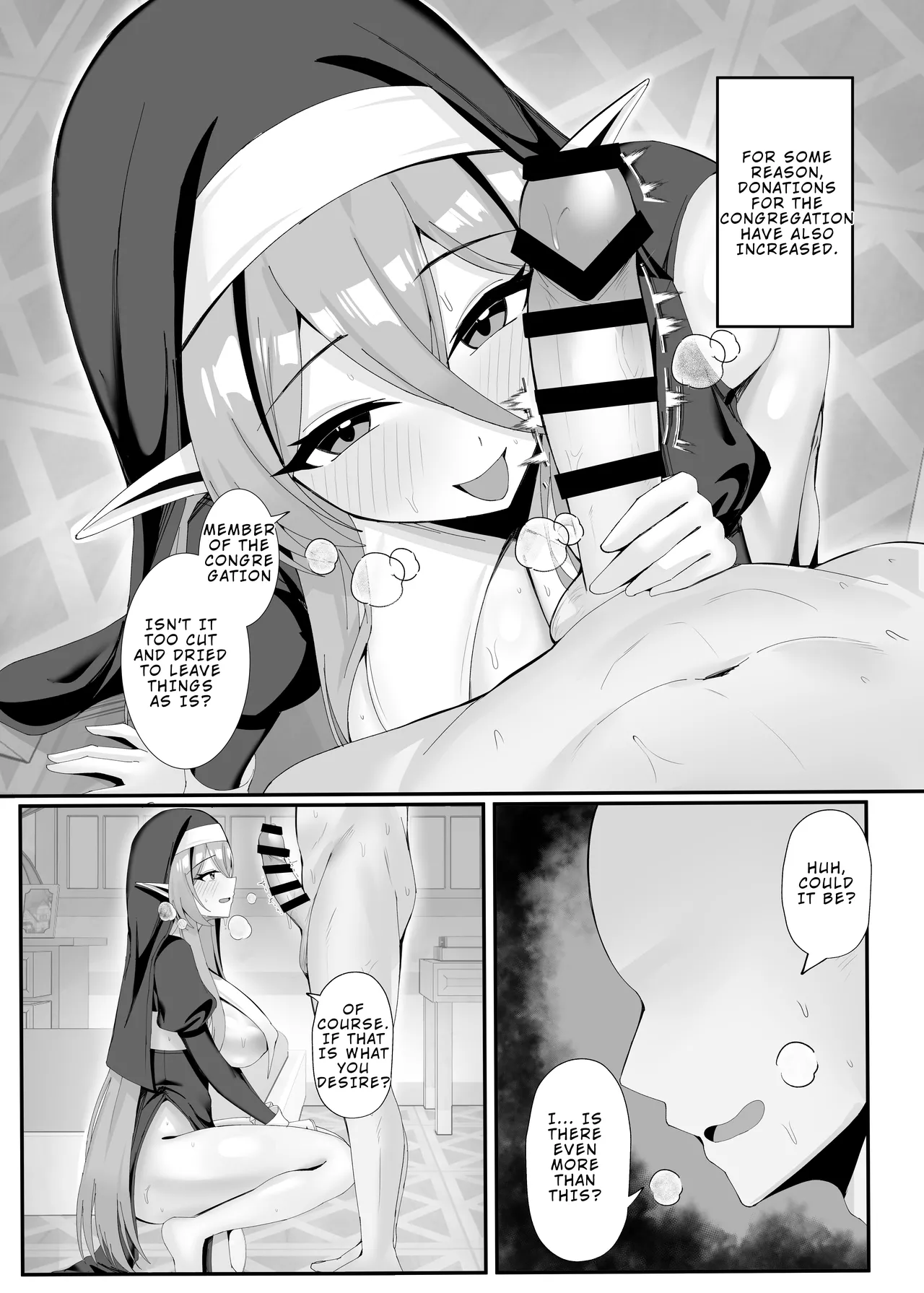 The Elf Sister in Heat is Aroused Every Day | Hatsujouki no Elf Sister wa Mainichi Joukachuu porn comic picture 28