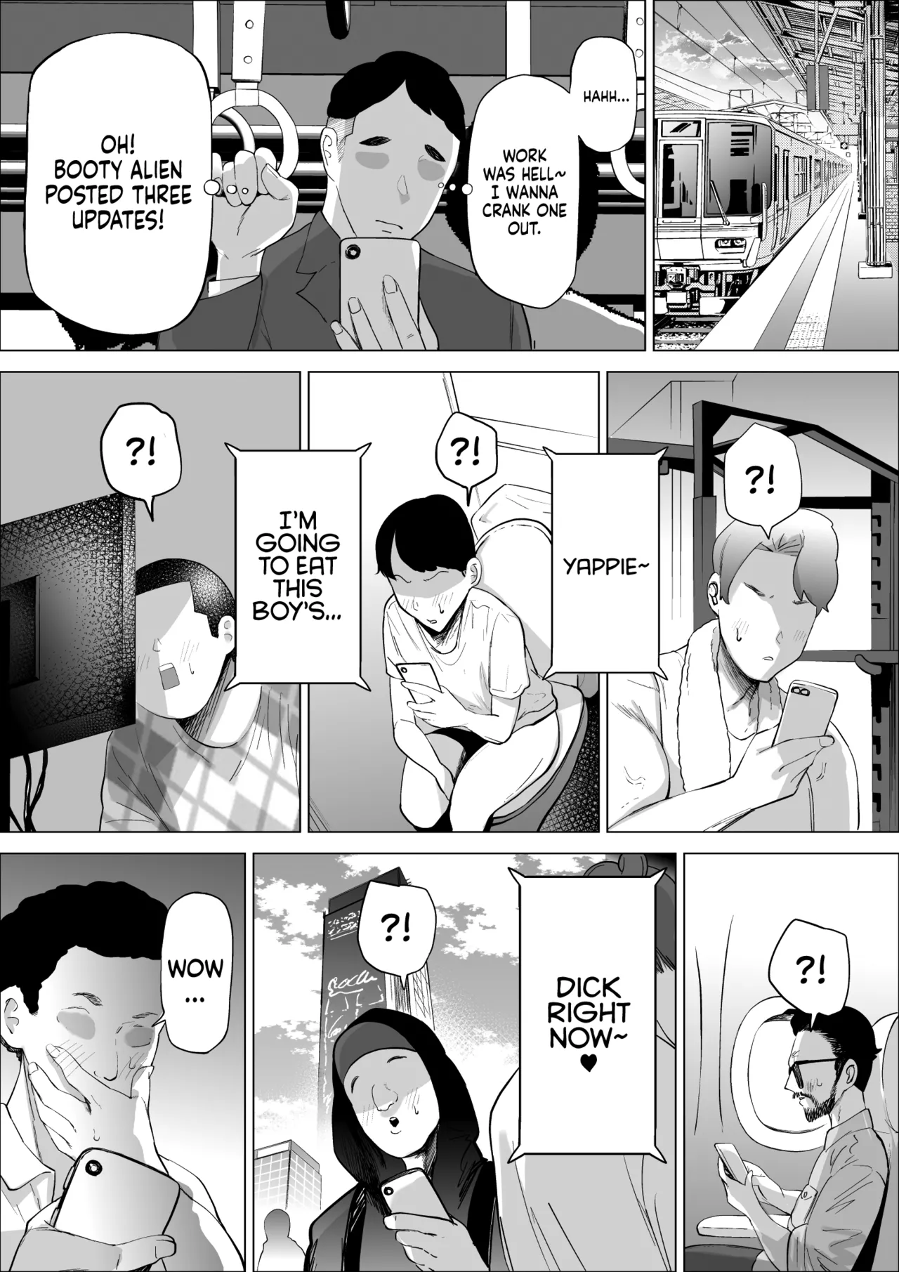 The Erotic Influencer "Booty Alien" Was Actually My Friend's Mom | Ero Influcencer no Shiri Seijin-san wa Tomodachi no Okaa-san datta Hanashi porn comic picture 22