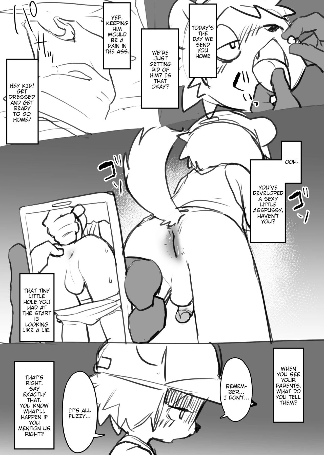 The first solo trip! porn comic picture 6