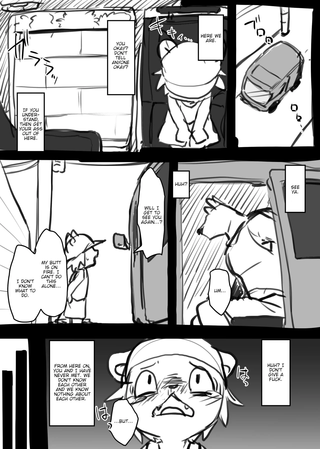 The first solo trip! porn comic picture 8