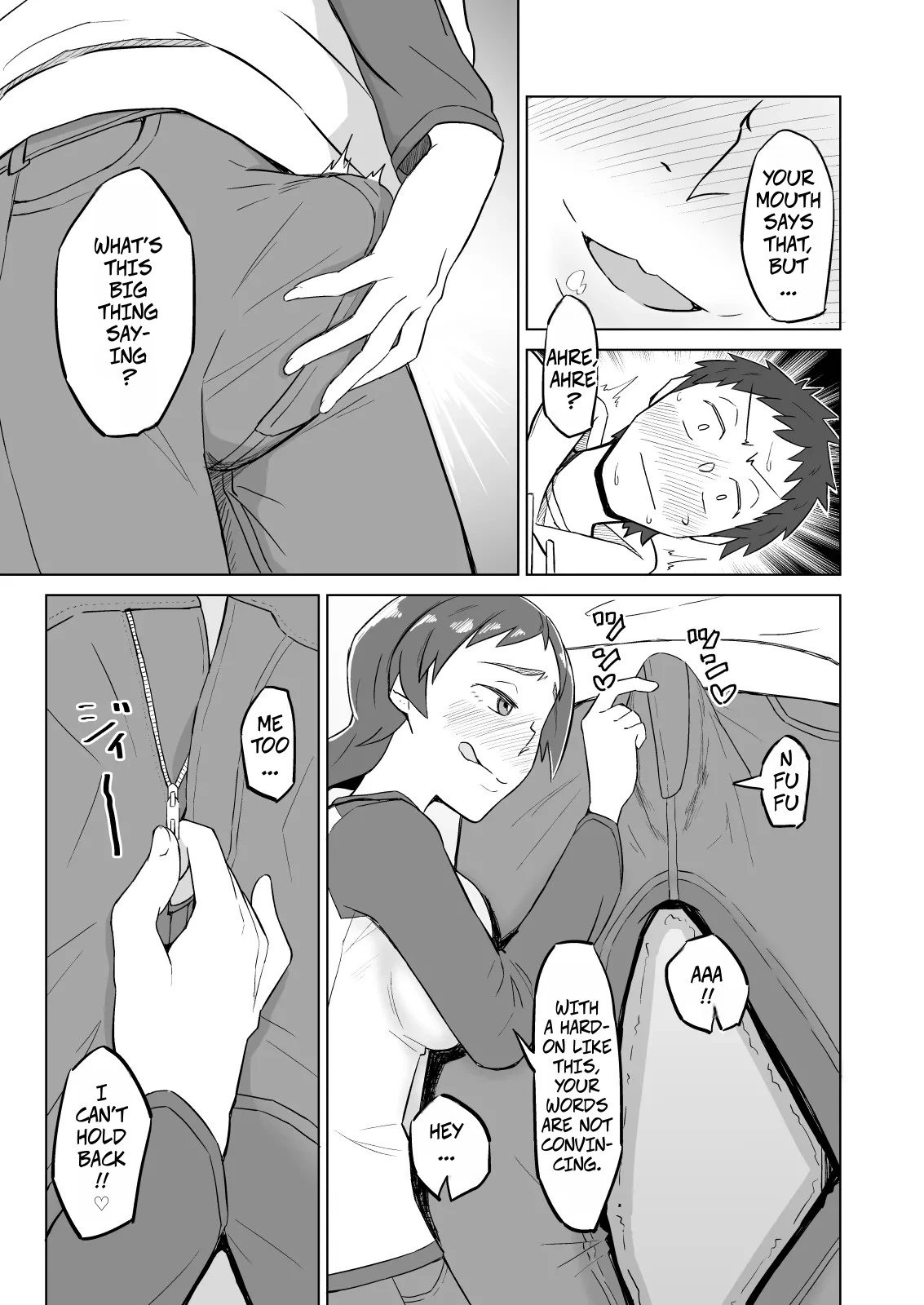 The Frusterated Wife Next Door Invited Me To Dinner And We Ended Up Having Sex | Otonari no Hitozuma ni Yuushoku ni Sasowaretara Yokkyuu Fuman de SEX Dekite Shimatta Hanashi porn comic picture 6