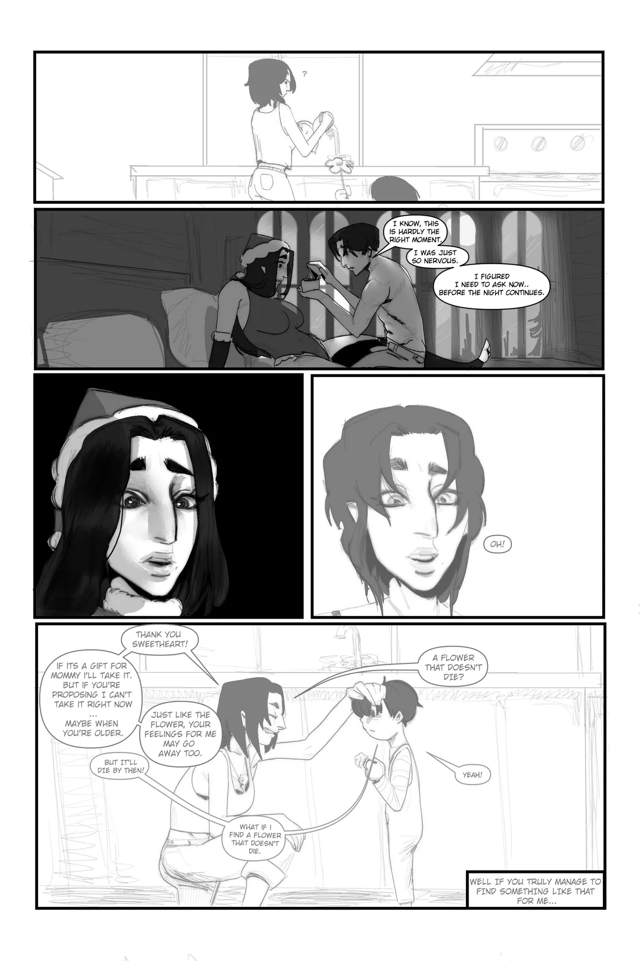 THE GIFT : Say Your Vows porn comic picture 12