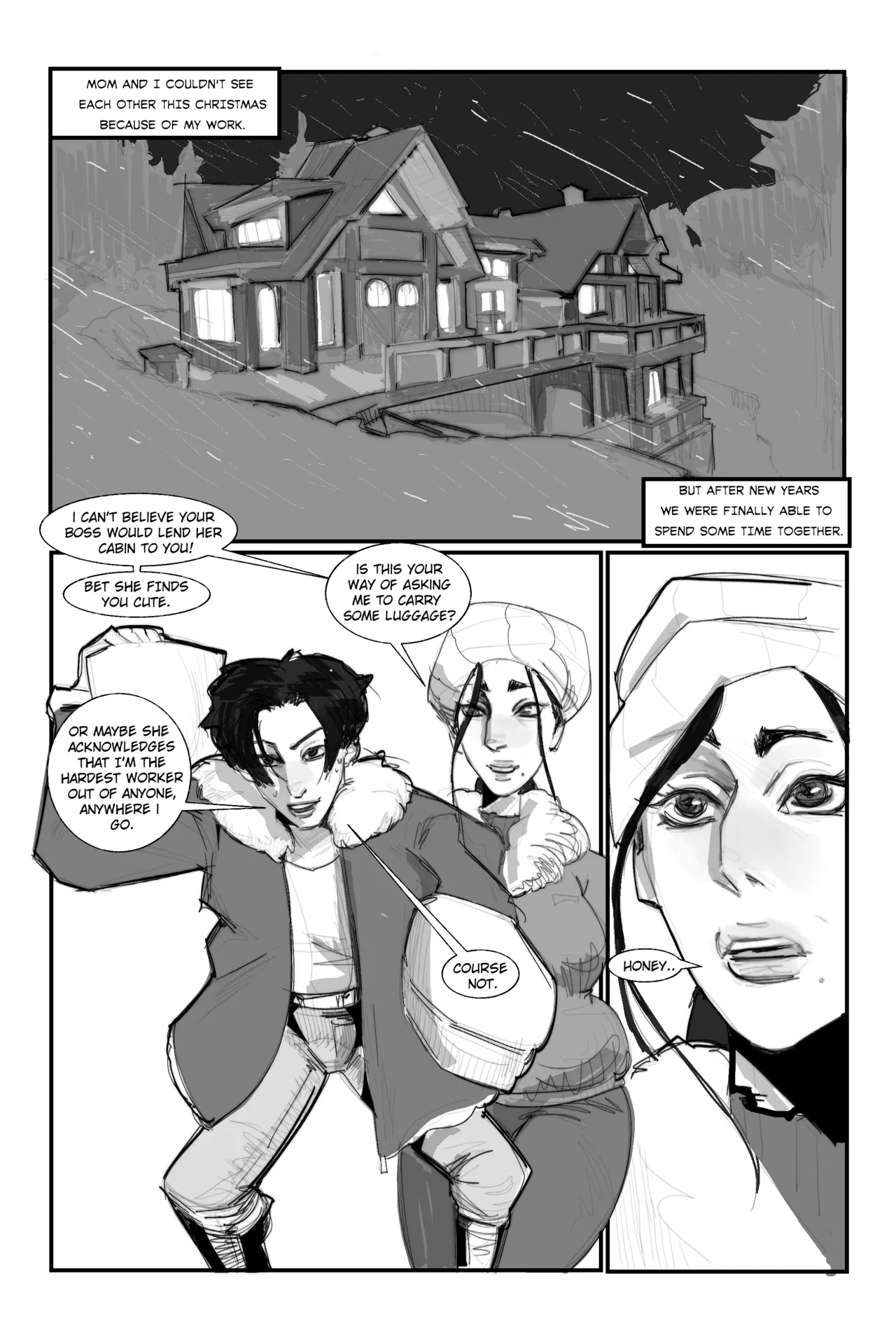 THE GIFT : Say Your Vows porn comic picture 3