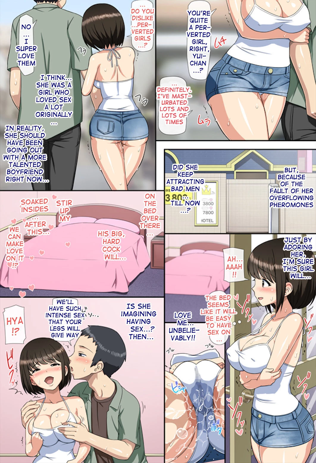 the girl that was groped and the perverted love they shared after | Chikan Shita Joshikousei to Sonogo, Musabori Au you na Doero Junai porn comic picture 26